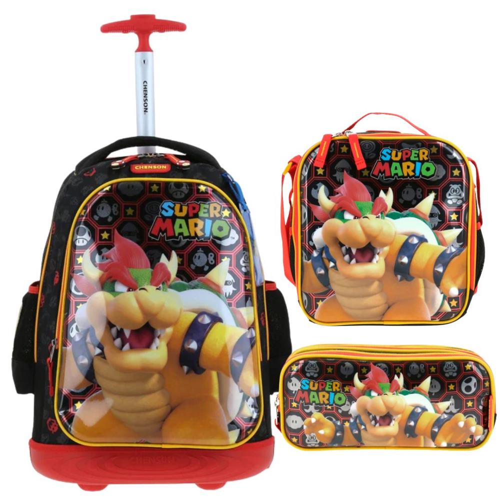 Pack Mochirueda Bowser Mario Bros Nintendo Oficio