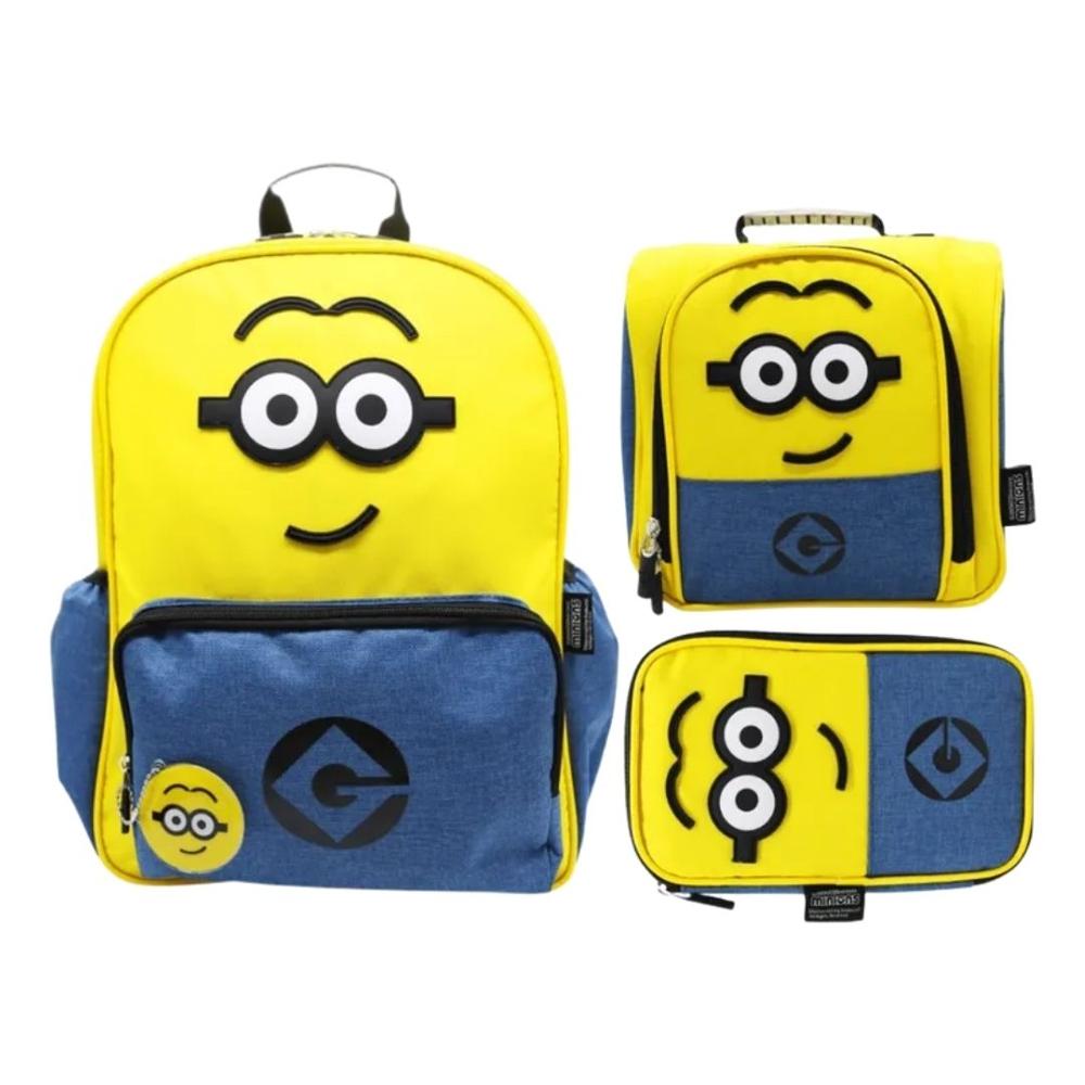 Pack Escolar Mochila Minions Mi Villano Favorito Oficio