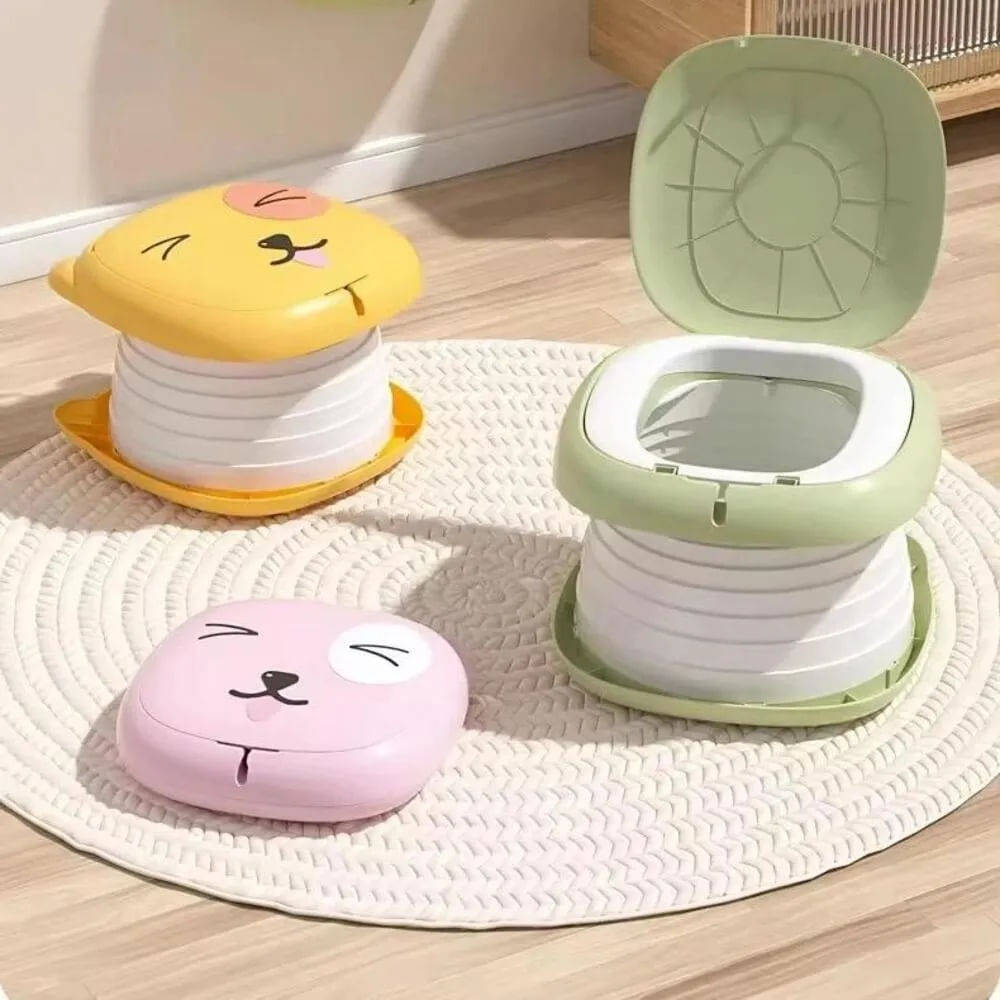 Bacín Baño Portátil Plegable Y Enrollable Para Niño