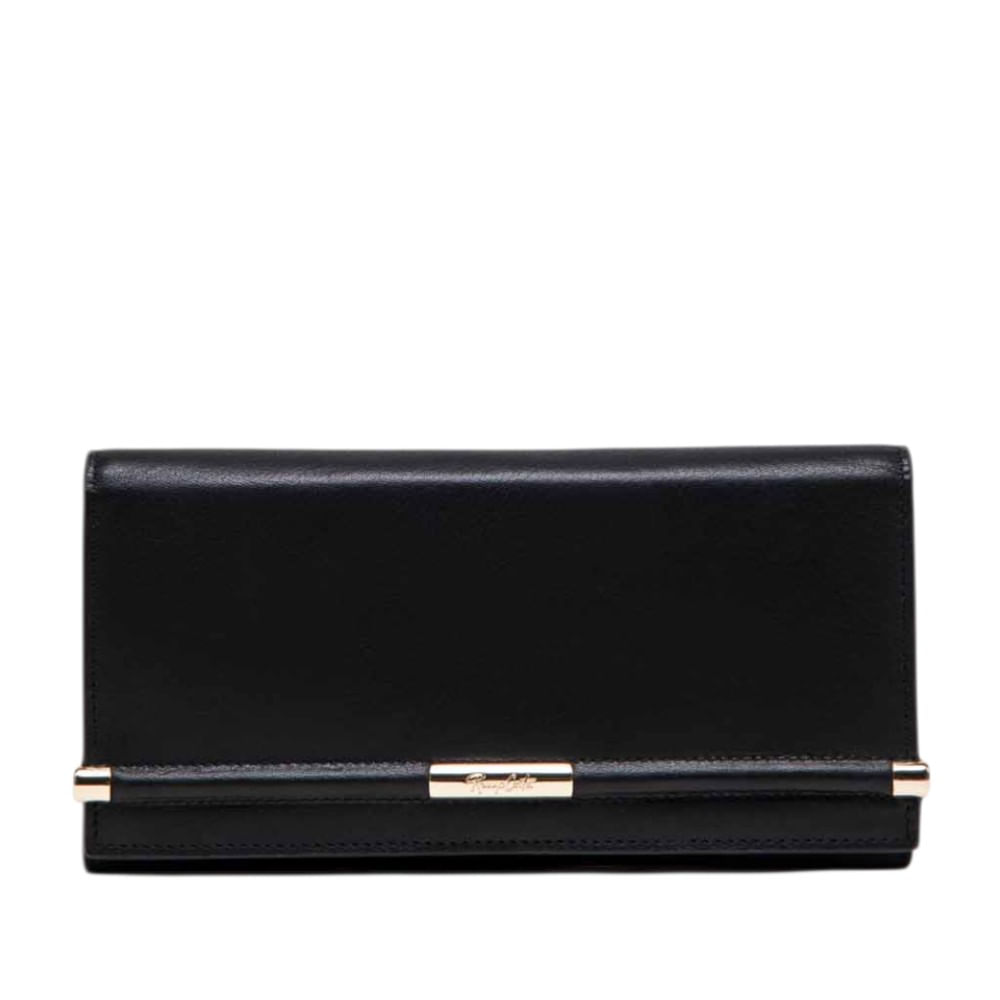 Billetera para Mujer Soft Touch Broche Renzo Costa Wpd 2526 0000 Black Lux