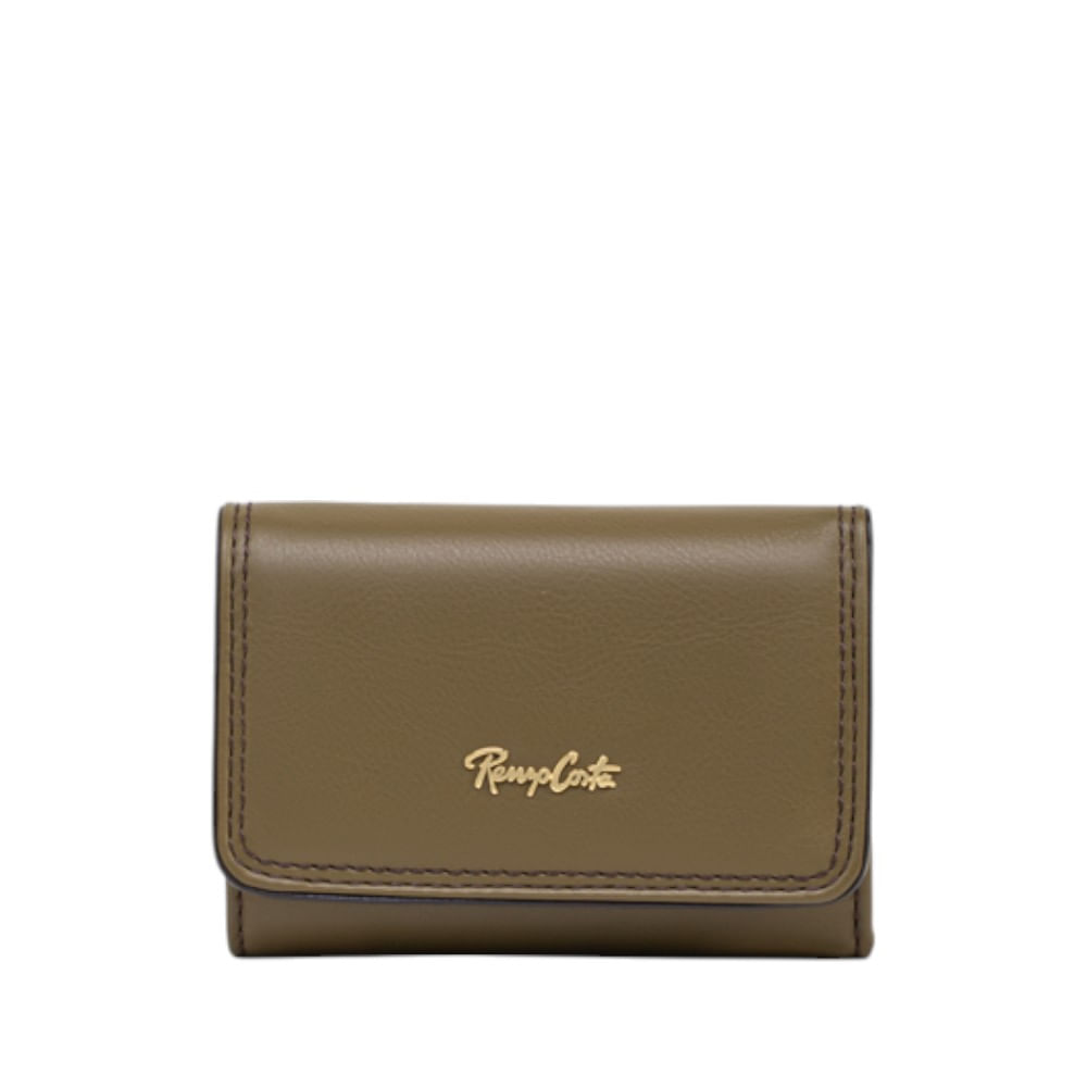 Billetera para Mujer Pequeña Coleccion Capsula 73 Mustard Renzo Costa W 17 588359 Carciofo Dark Brow