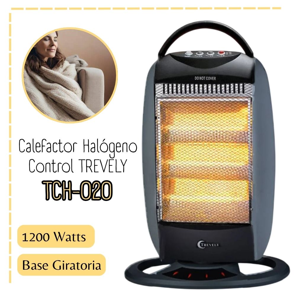 ESTUFA HALOGENO TREVELY - TCH-020