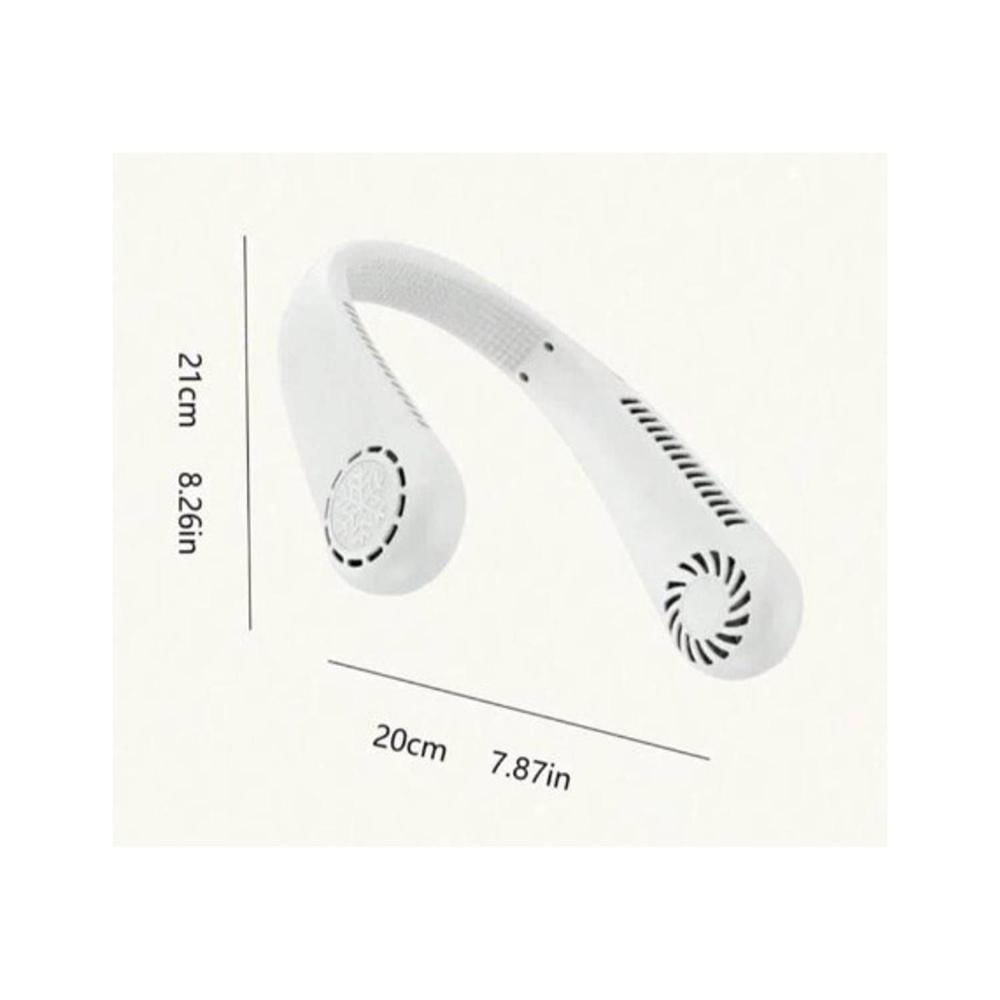 PACK DE VENTILADOR PORTATIL DE CUELLO 3 VELOCIDADES COLORES