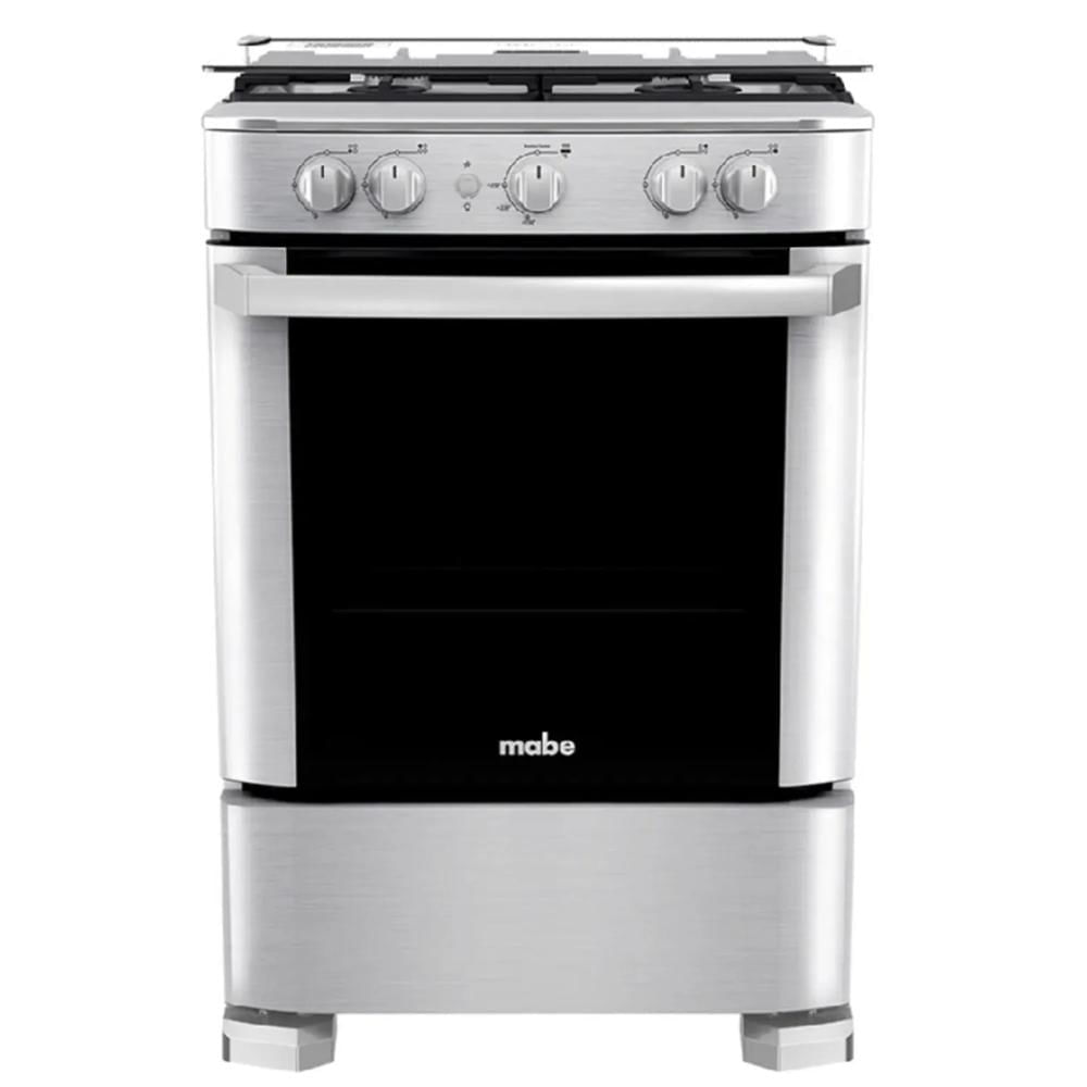Cocina de Piso a Gas 60 cm Inox Mabe - CMP6035FX1