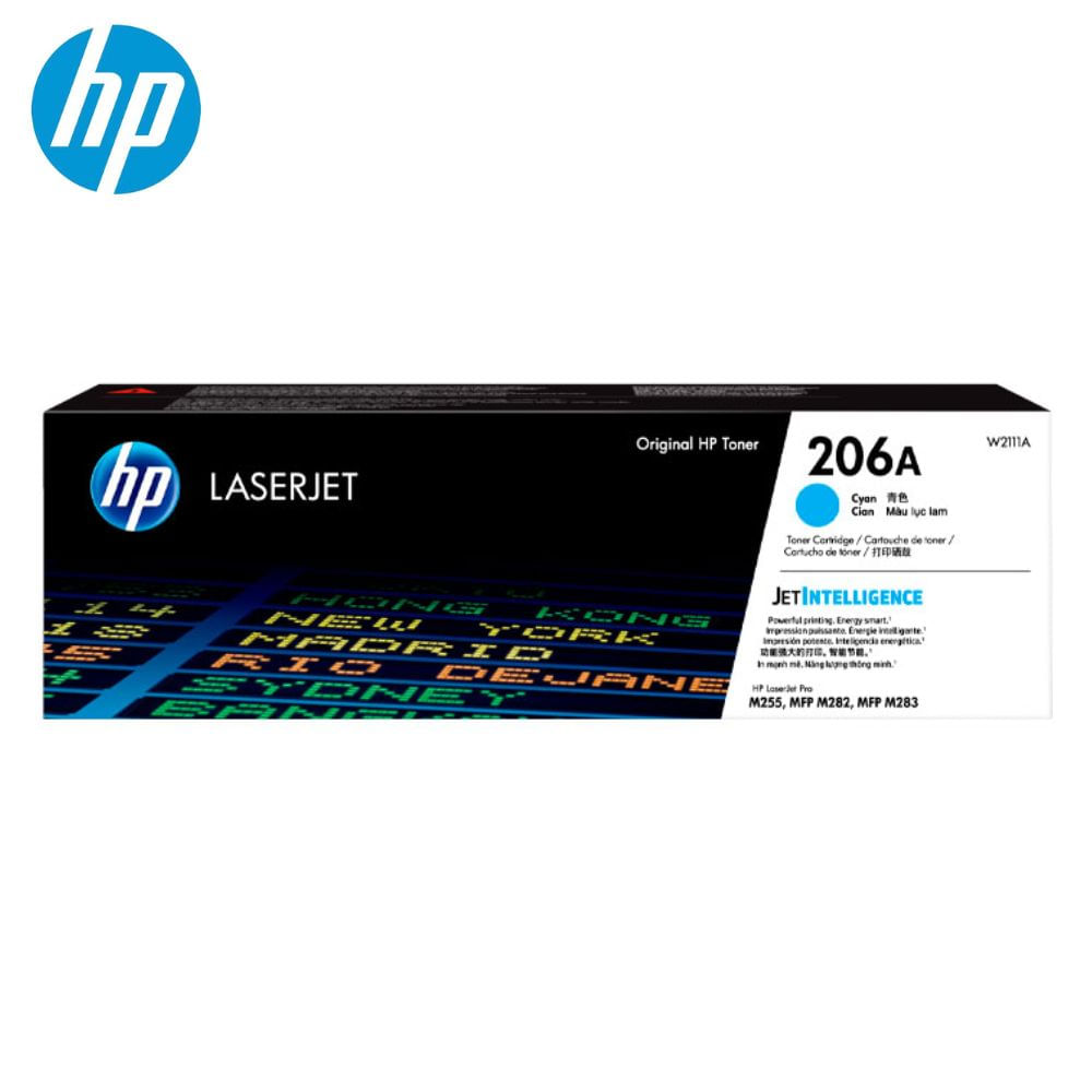 TONER HP W2111A 206A L.J. M255 CYAN 1250 PGS original