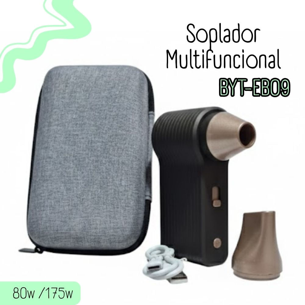SOPLADOR PORTÁTIL DE ALTA VELOCIDAD BIYOTI   BYT-EB09