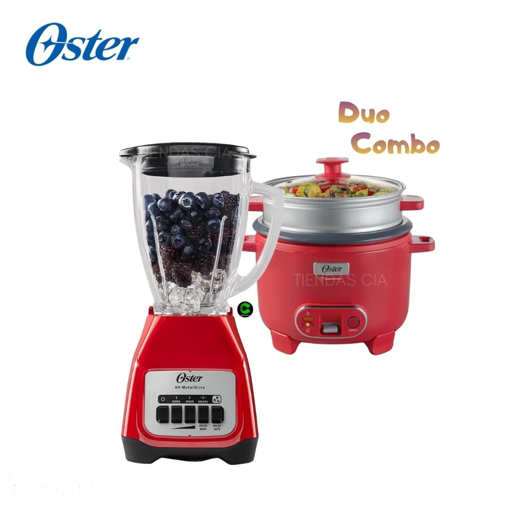 Duo Oster Licuadora BLSTKAGRPB y Olla Arrocera CKSTRC10DFPNK