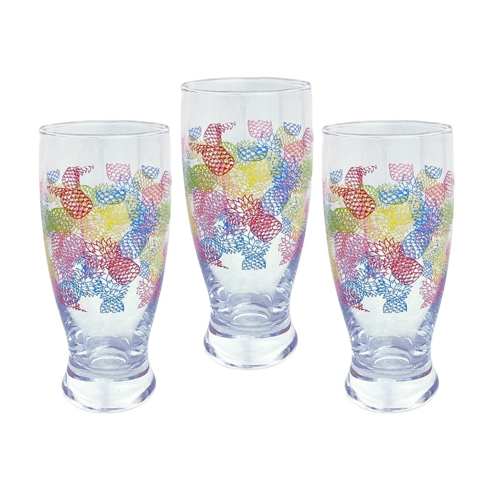 Set x 3 vasos cerveceros Color Fest 325ml Hartin