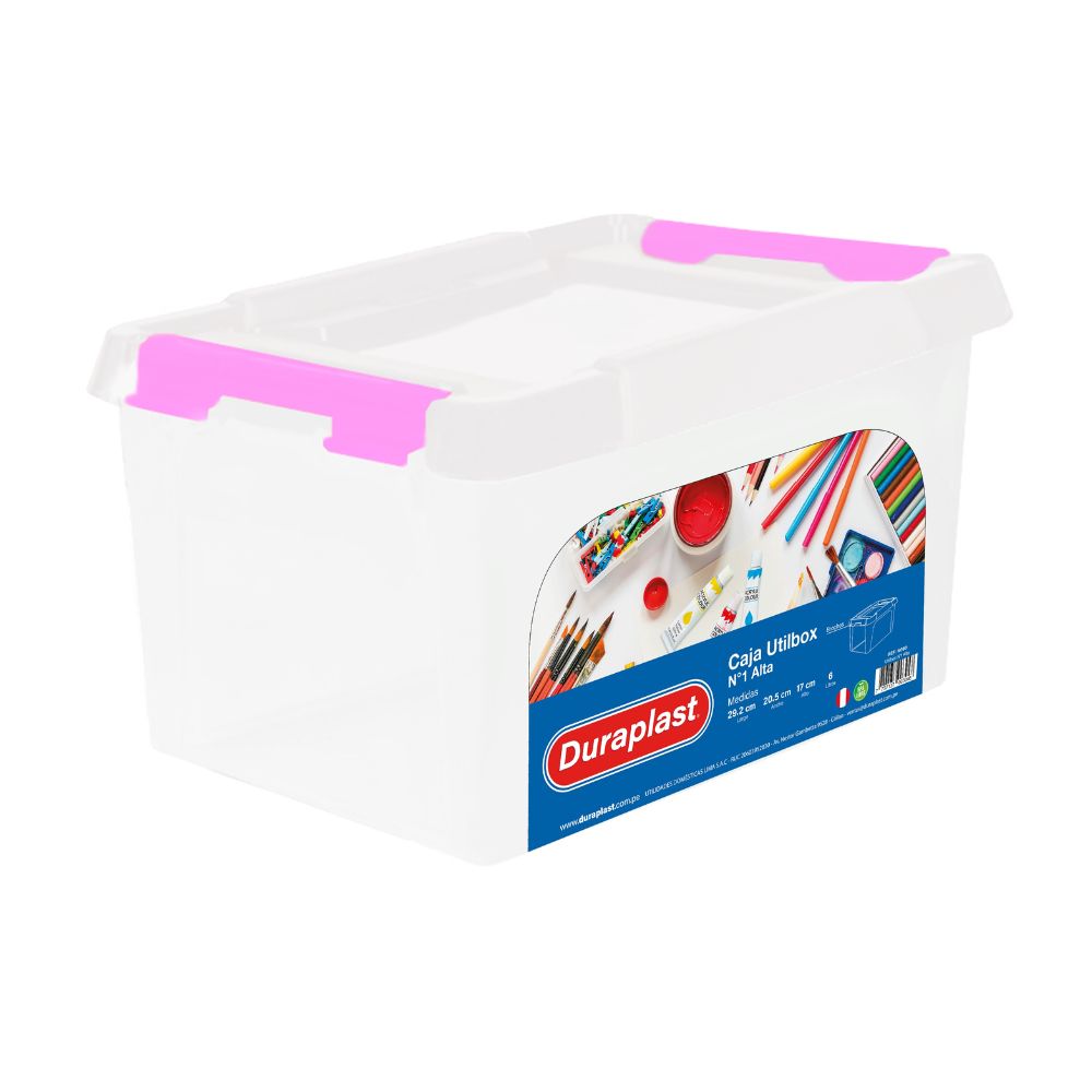 Caja de plástico Utilbox 6 litros Duraplast
