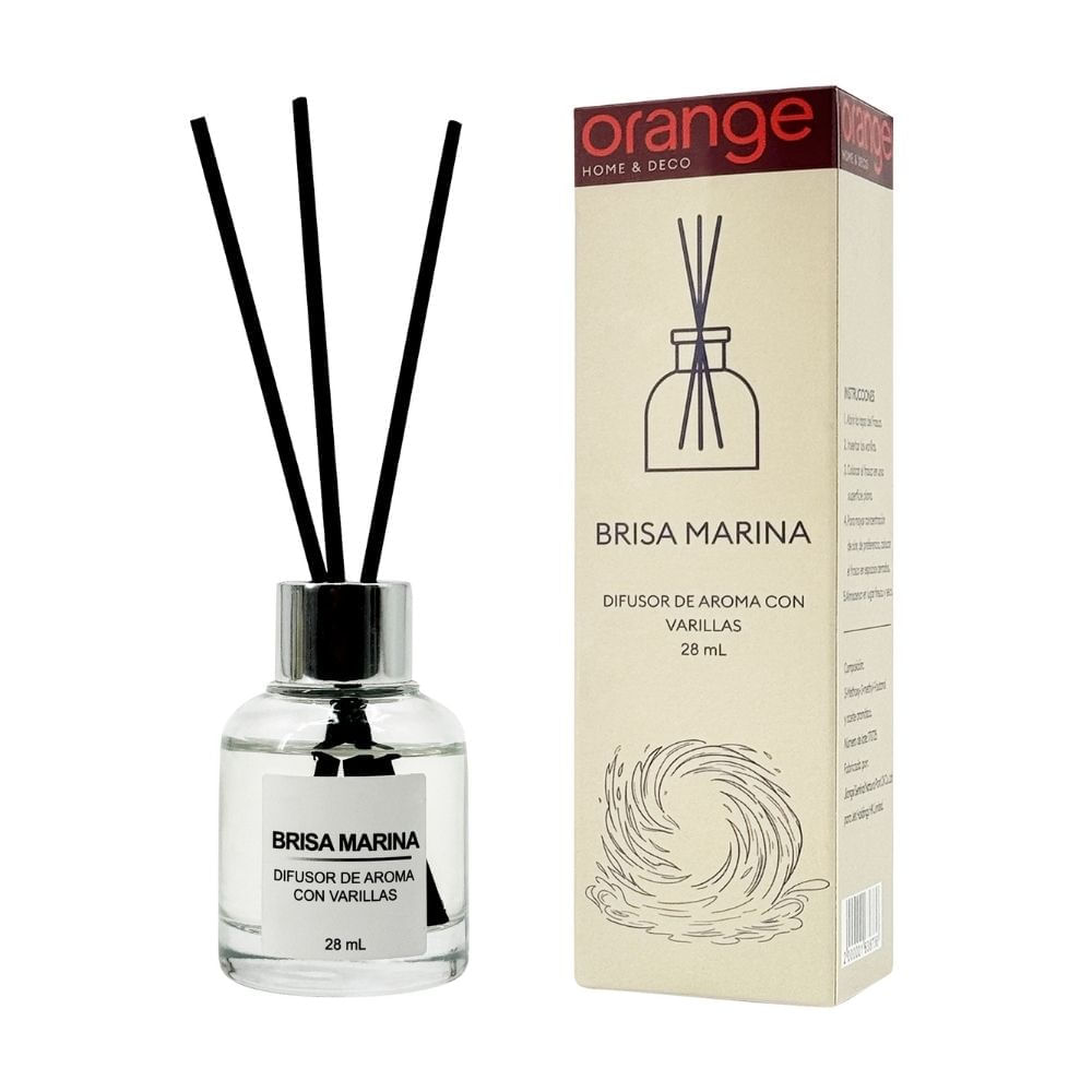 Difusor de Varillas Aroma Brisa Marina 28ml Orange