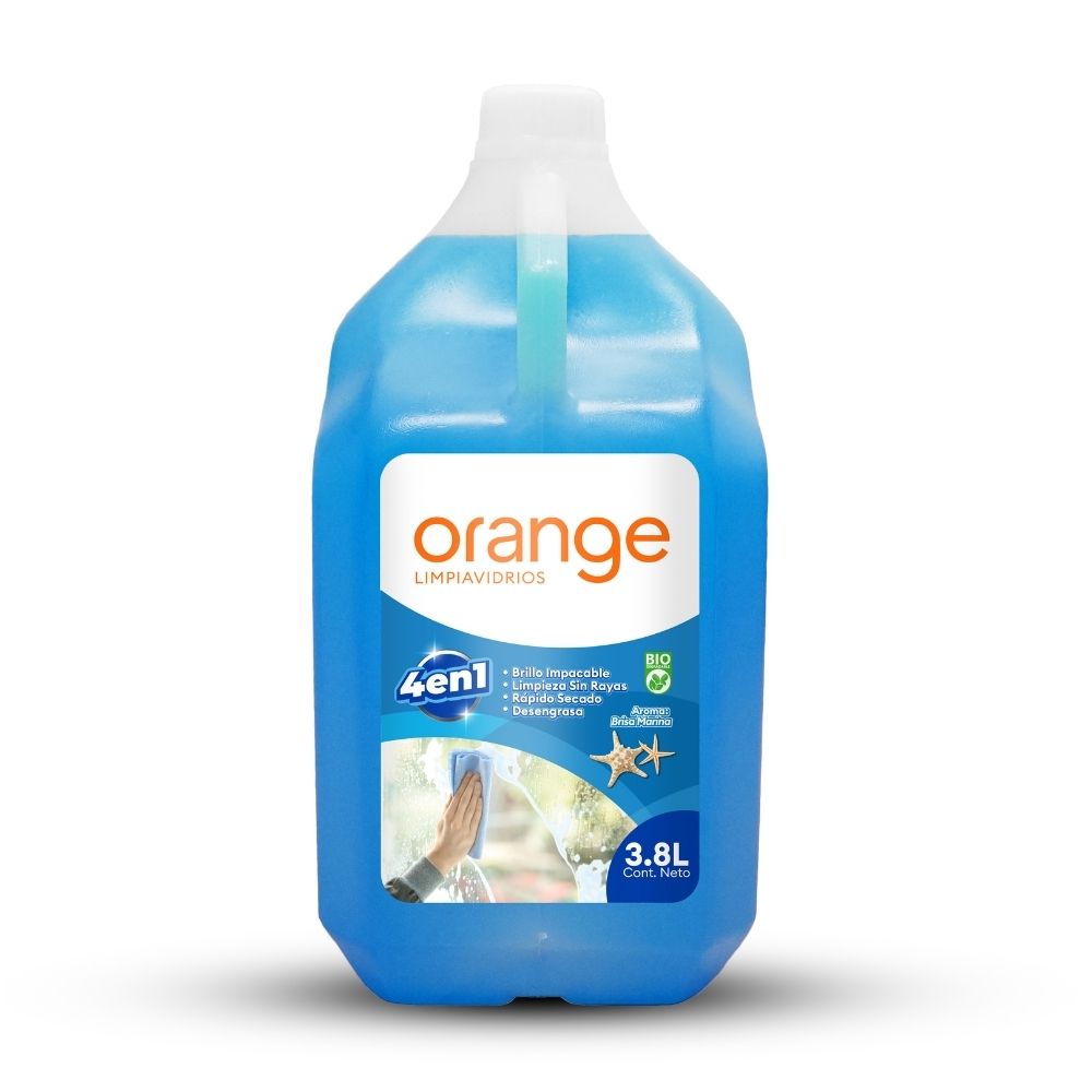 Limpiavidrios Orange 1 Galón