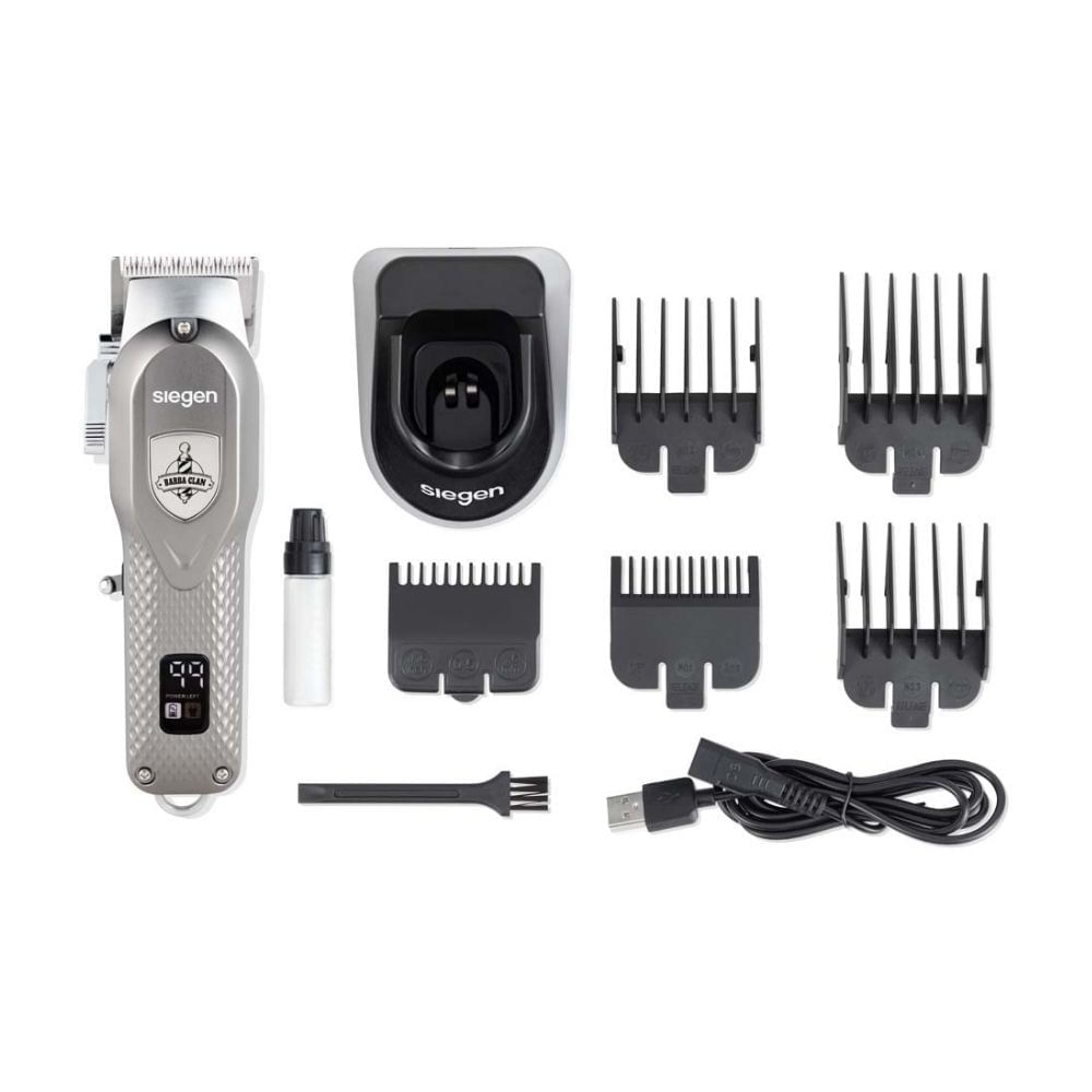 Cortadora de Cabello Siegen Sg-8700 - Cuchillas Acero Inoxidable