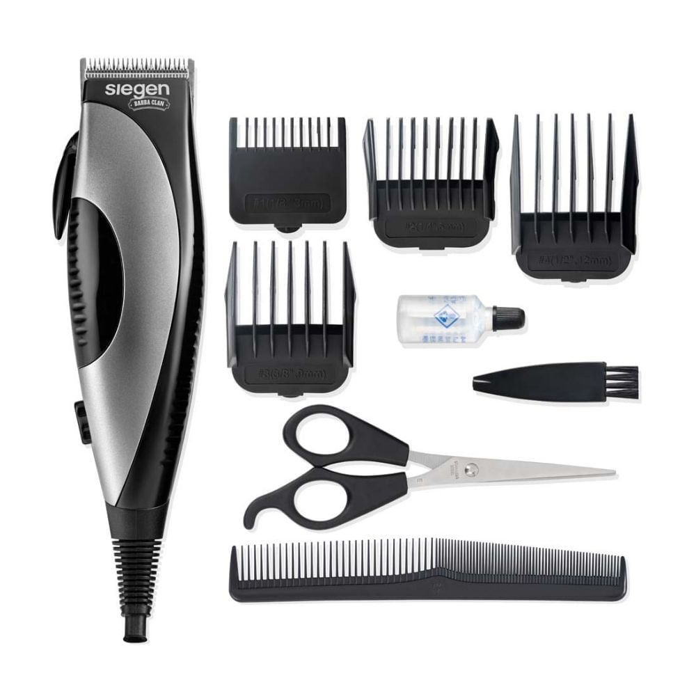 Cortadora de Cabello Siegen Sg-8200C01 - Cuchillas Acero Inoxidable