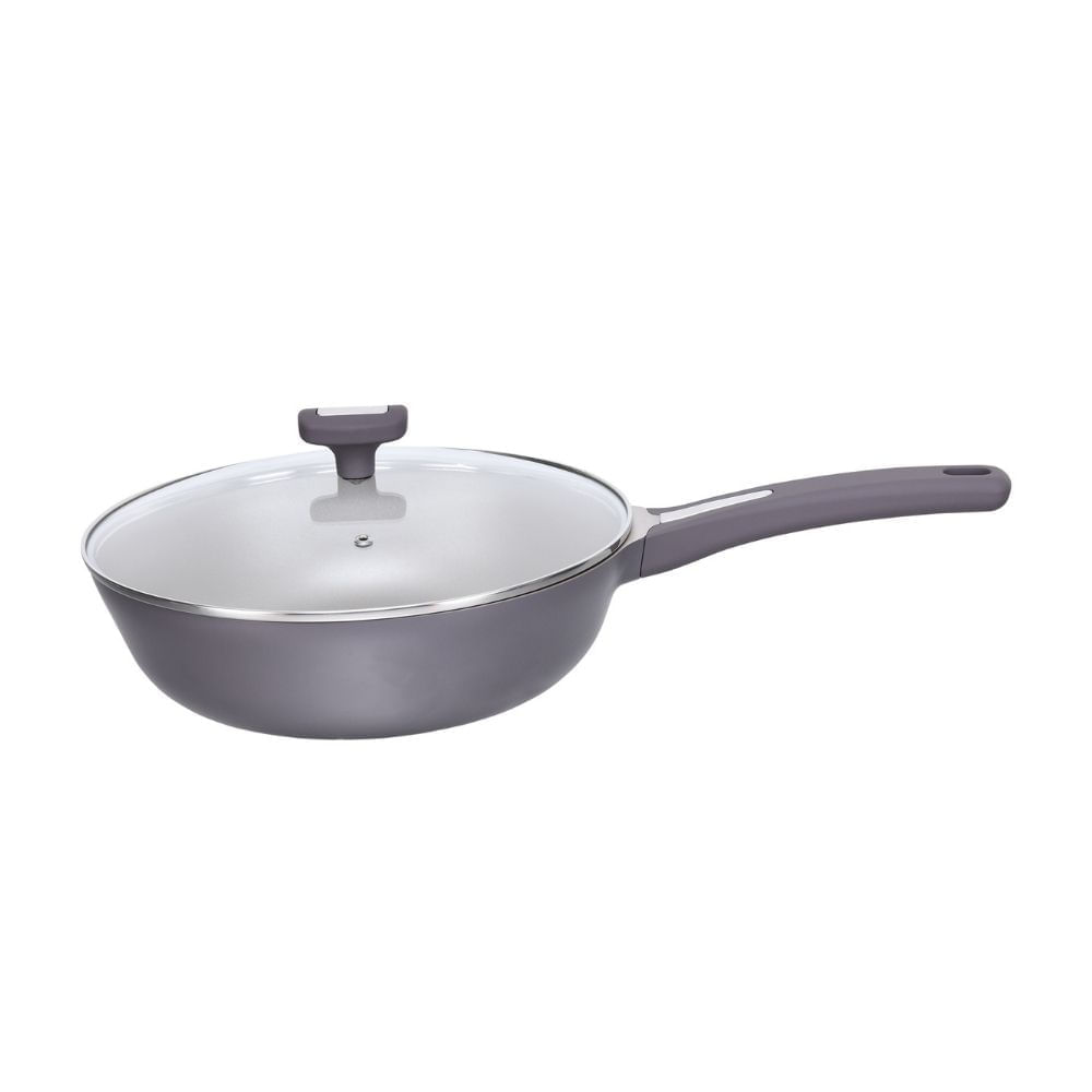 Wok Genial Series 30cm Acero Galvanizado/Aluminio Taurus