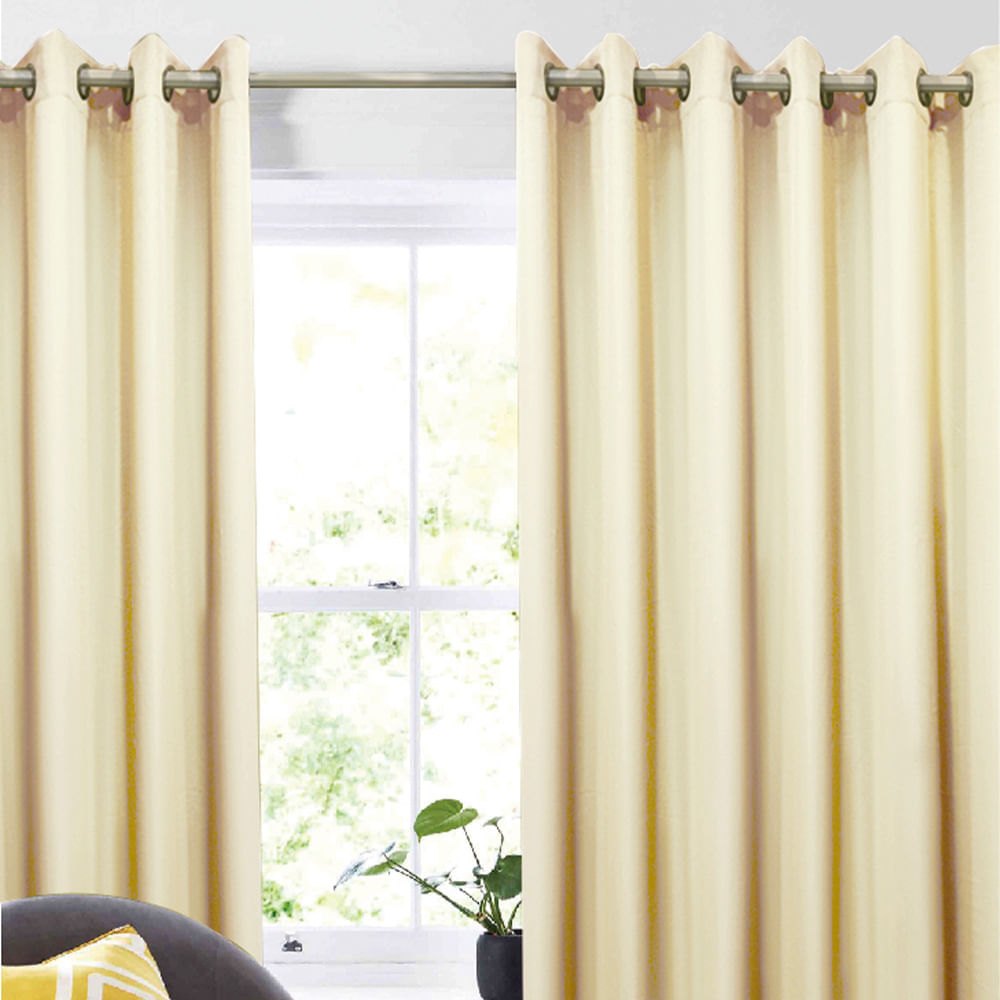 Cortina de tela 140x220cm Angora Orange