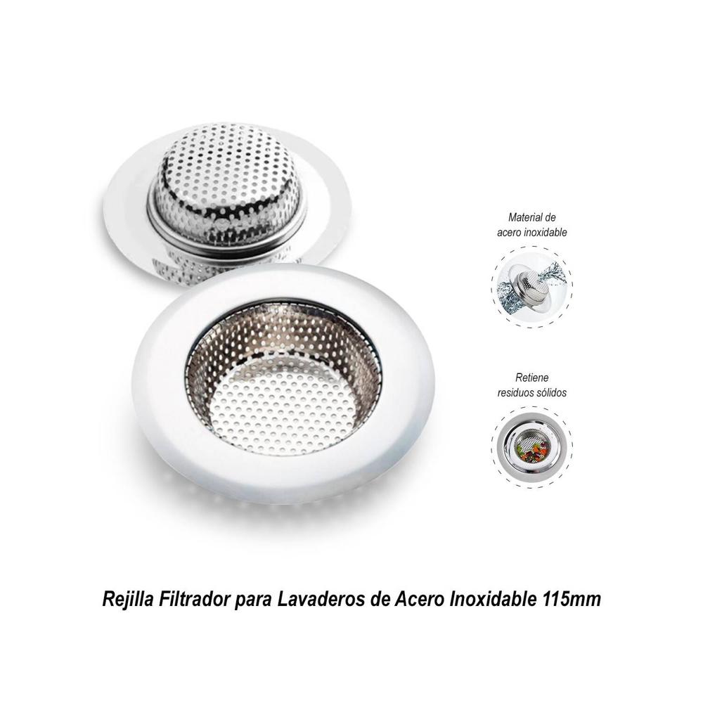 Rejilla Filtrador para Lavaderos de 115mm