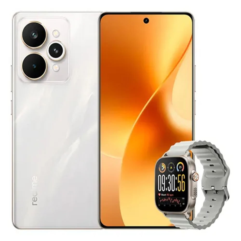 Realme 15 Pro 5G 12Gb Ram 512Gb Rom Plata con Realme Watch 5 Plateado