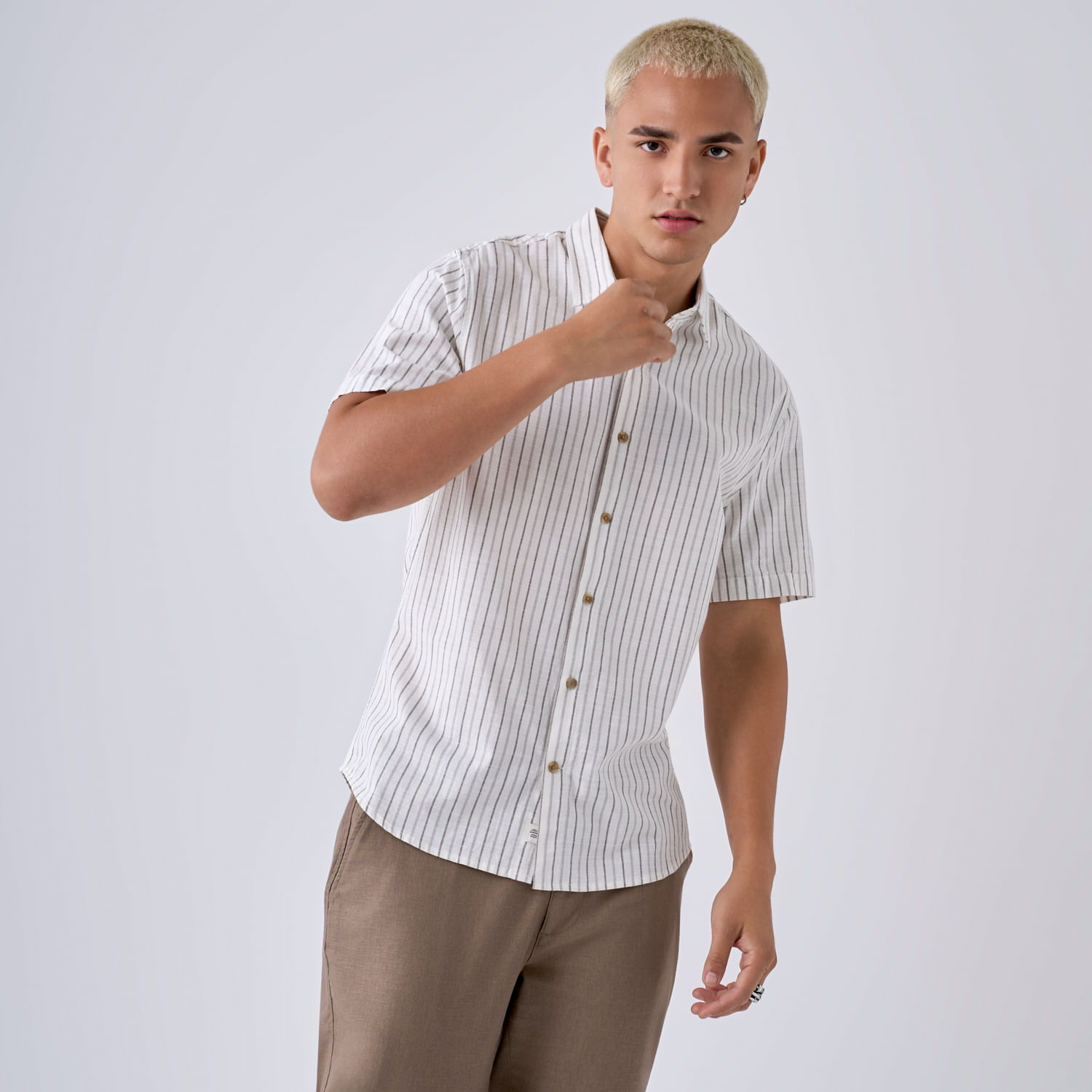 Camisa Hombre Hypnotic Stripes