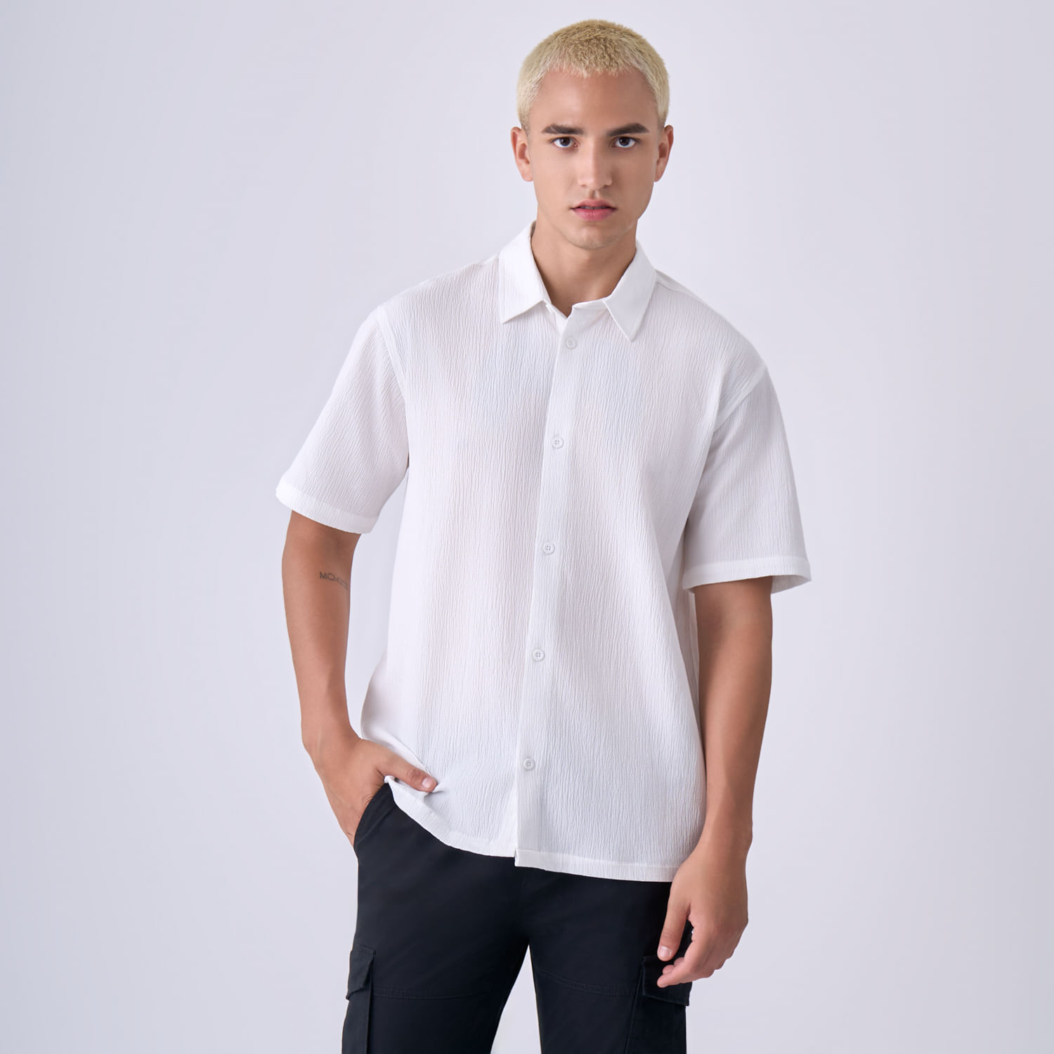 Camisa Hombre Hypnotic Textuwaffle