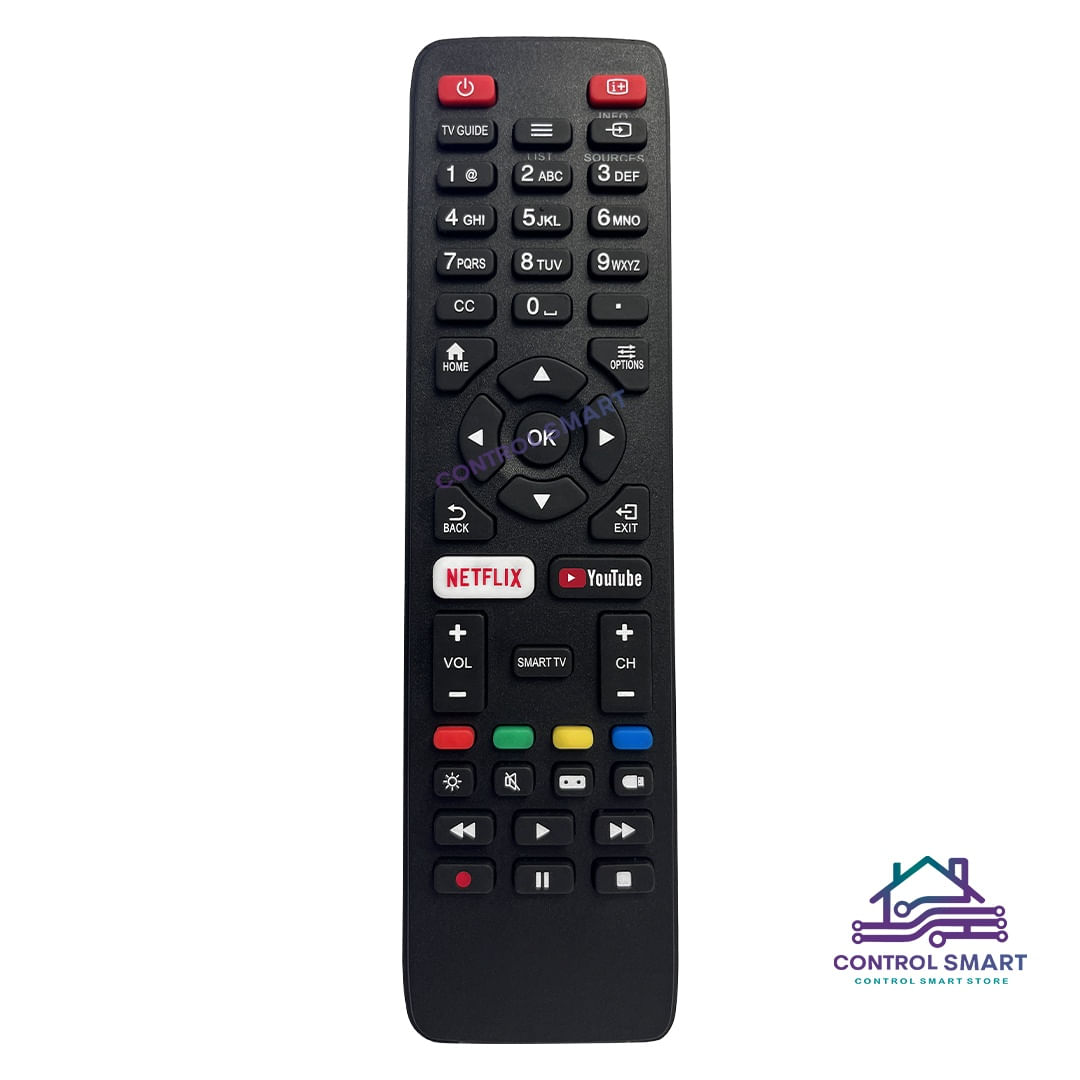 Control Remoto Aoc Para Smart Tv
