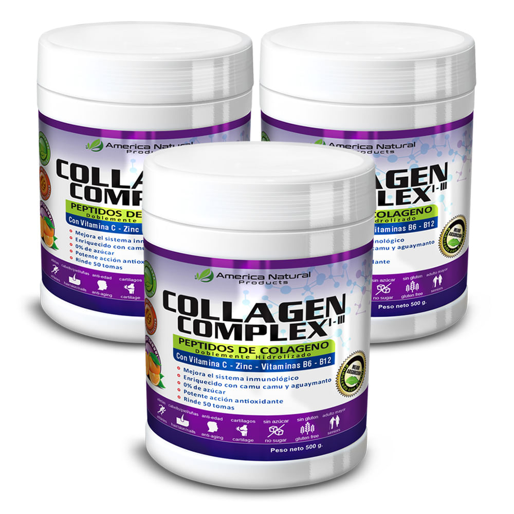 Combox3 Colágeno peptidos en Polvo Vitamina C- Zinc - Vitamina B6 - B12 Combox3 Colágeno peptidos en Polvo Vitamina C- Zinc - Vitamina B6 - B12