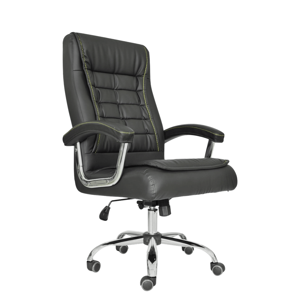 Silla giratoria de oficina Shiny Presidente - Negro Silla giratoria de oficina Shiny Presidente - Negro