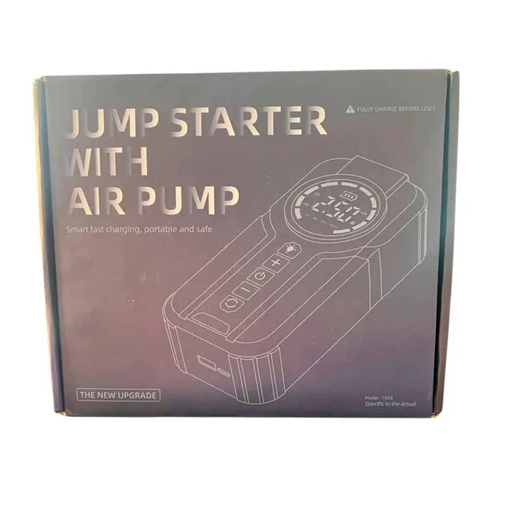 Inflador de llanta para Auto y Arrancador De Bateria