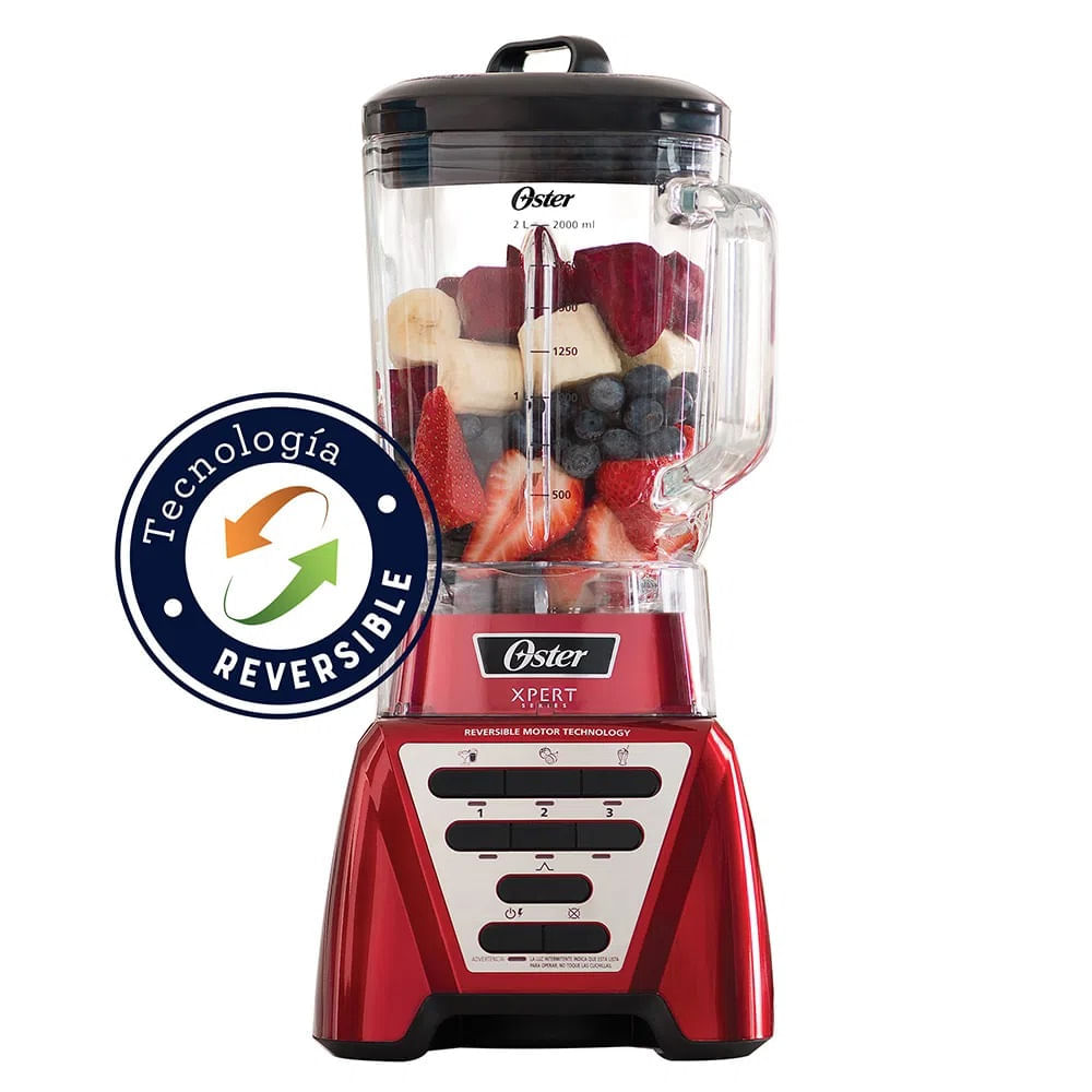 Licuadora Oster Xpert Serie 3 2 L BLST3AR2G Vaso de Vidrio Refractario