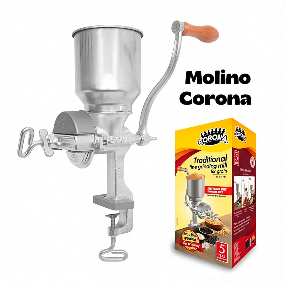 Molino Para Granos Y Cereales Marca Corona Origina