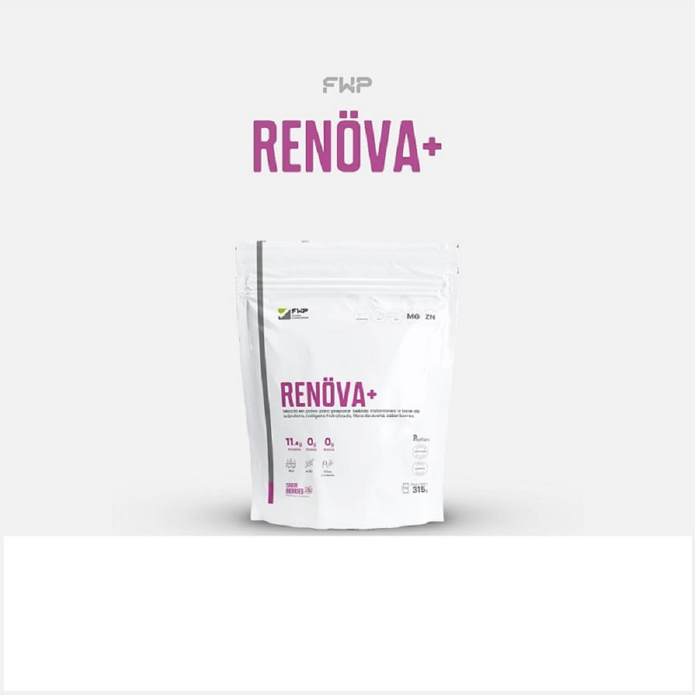 Renova Colágeno Hidrolizado Con Biopéptido Activos Berries Doypack