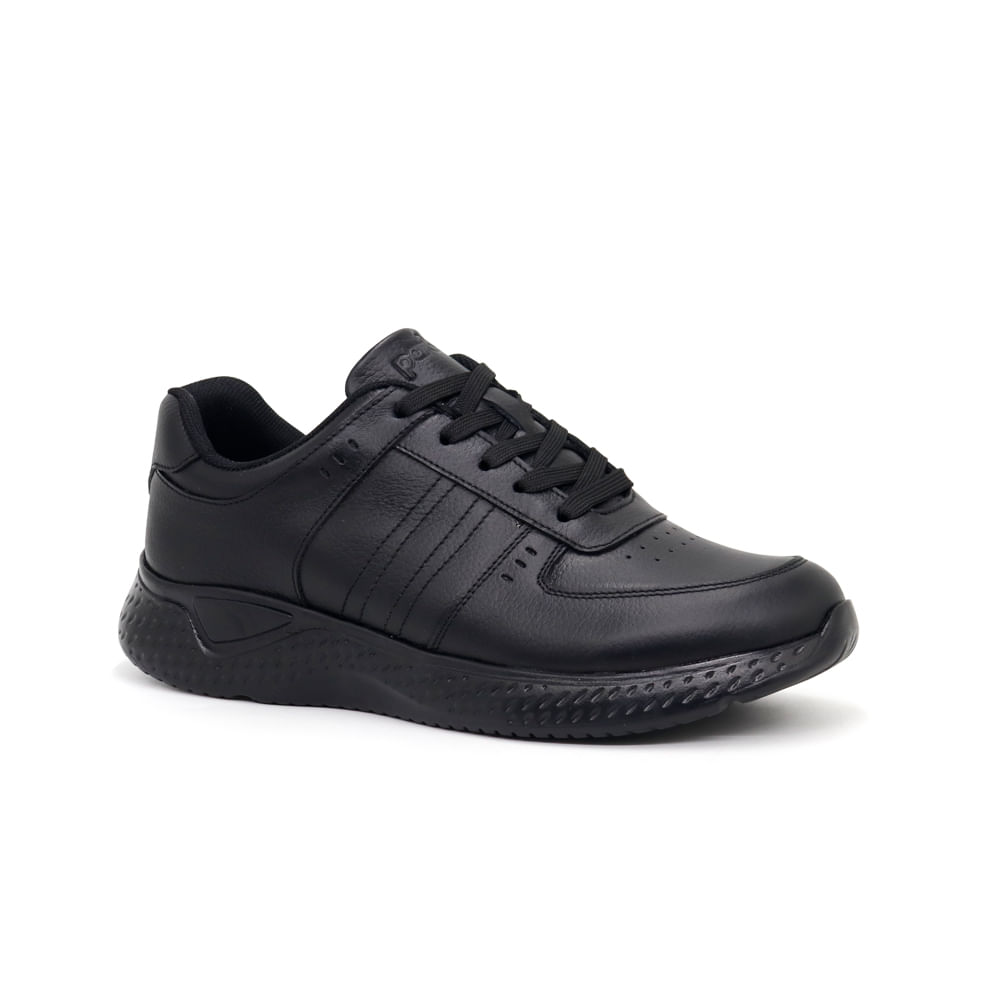 Zapatillas Escolares de Cuero para Niños Par&ss JA24-CG800J Negro Talla 35 Zapatillas Escolares de Cuero para Niños Par&ss JA24-CG800J Negro Talla 35