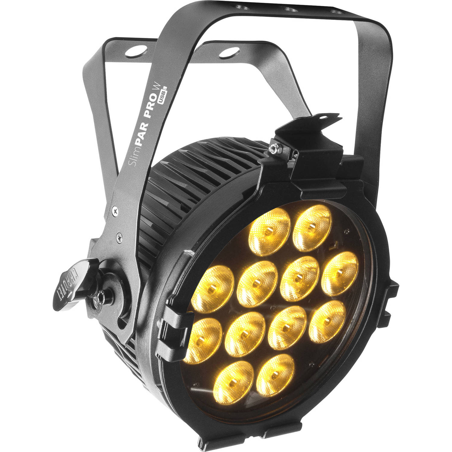 Luz de Lavado Led Variable Blanco Chauvet Dj Slimpar Pro W Usb Negro