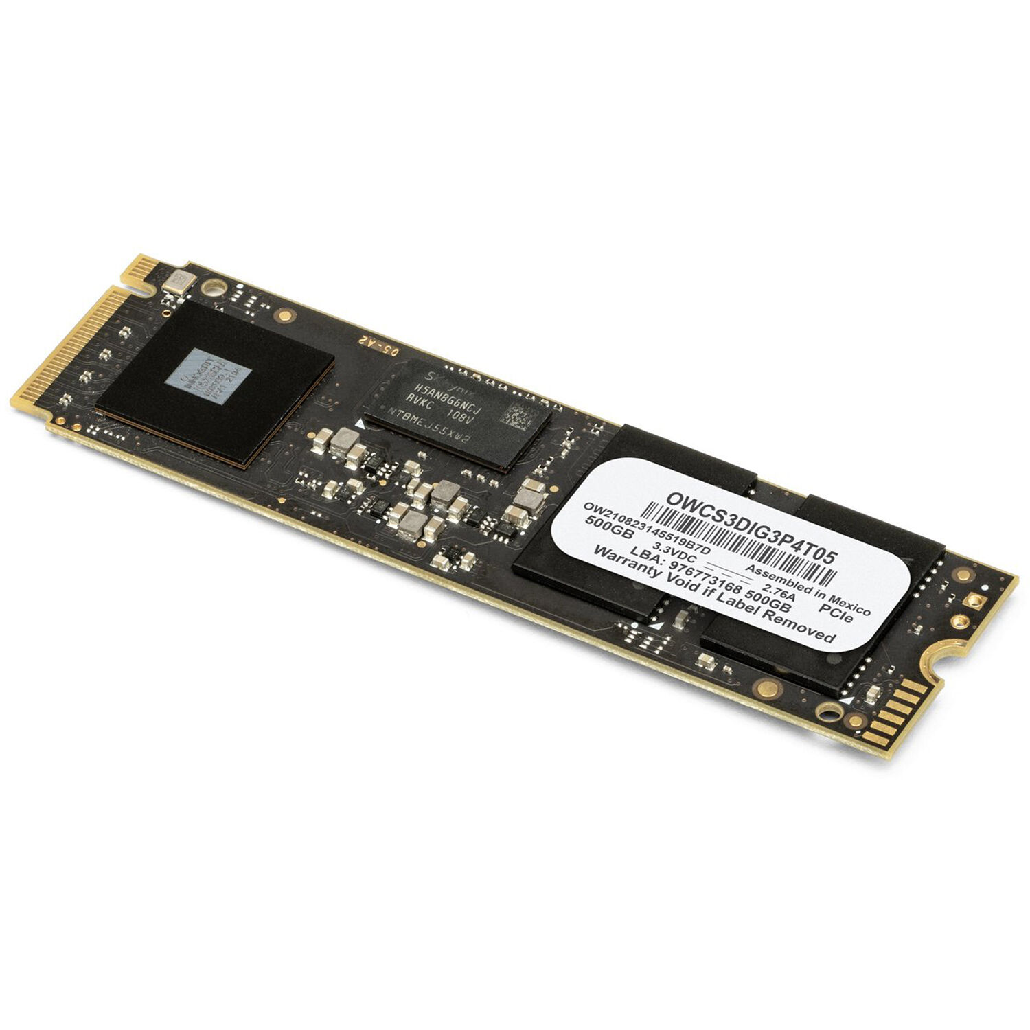 Ssd Owc Aura Pro Iv Pcie 4.0 X4 M.2 Nvme de 500Gb