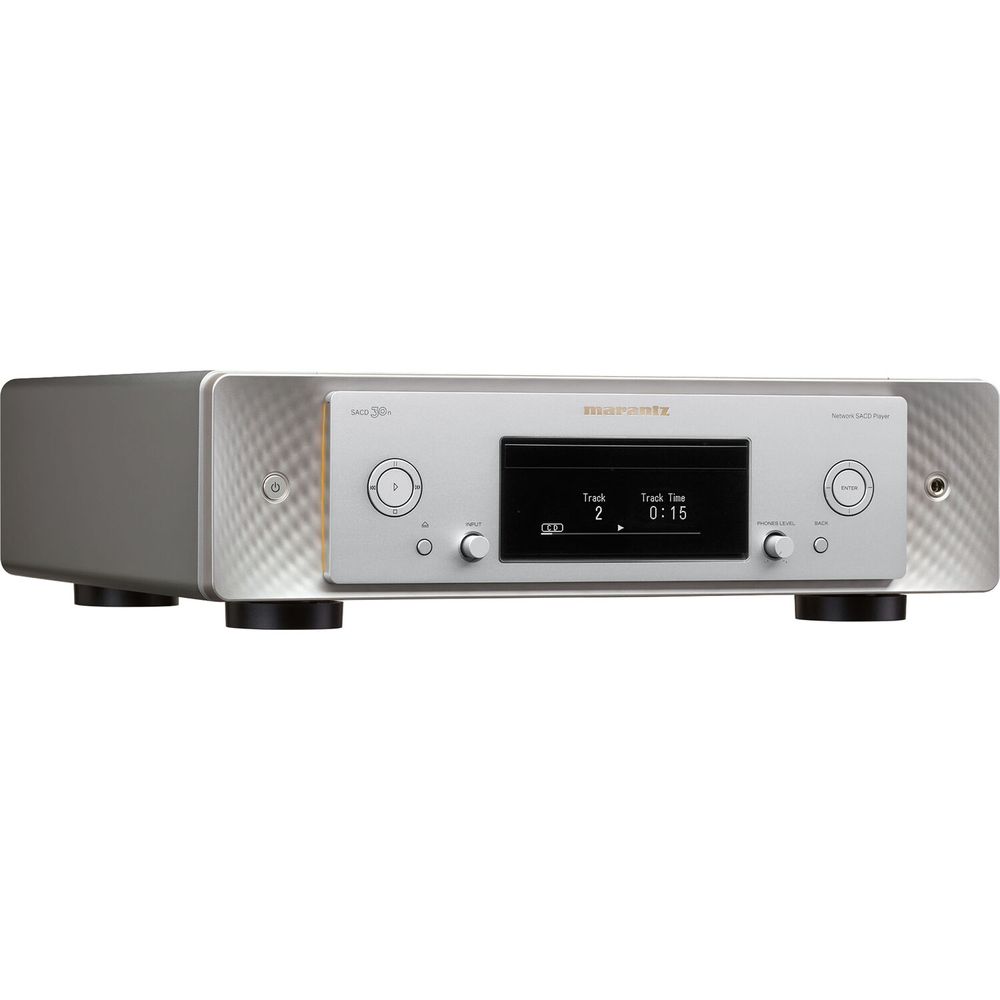 Reproductor de Cd de Super Audio Marantz Sacd 30N con Red Heos Plata Dorada 1596637-REG Reproductor de Cd de Super Audio Marantz Sacd 30N con Red Heos Plata Dorada 1596637-REG