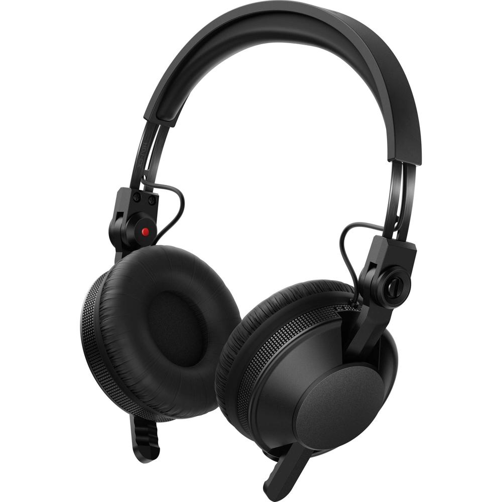 Auriculares Profesionales Pioneer DJ HDJ-CX Super-Ligeros On-Ear (Negro) con Drivers de 35mm, Respue