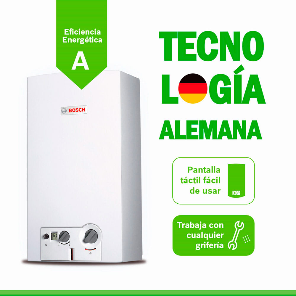 Bosch Terma A Gas Gn Compact 2 11 Lt Digital + Kit Terma a Gas Bosch 11 Litros GLP Automodulante Premium Kit Instalación Bosch Terma A Gas Gn Compact 2 11 Lt Digital + Kit Terma a Gas Bosch 11 Litros GLP Automodulante Premium Kit Instalación