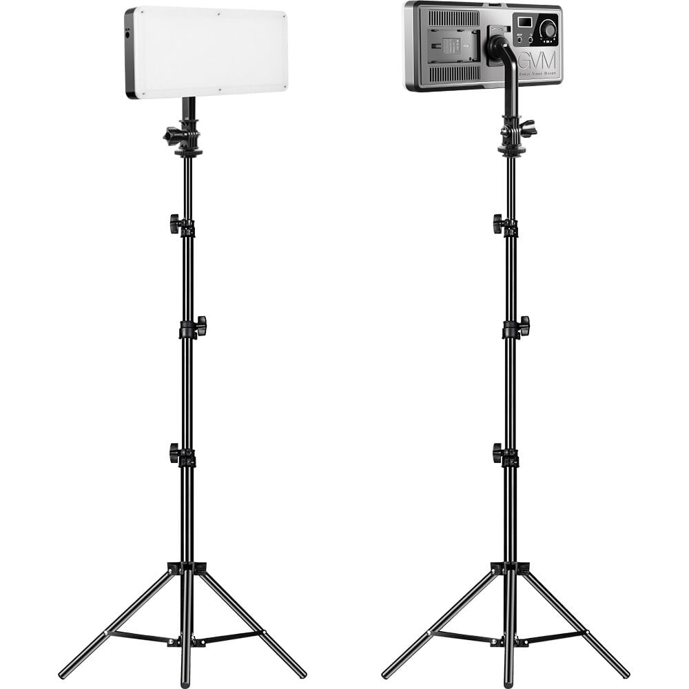 Kit de 2 Luces Led Gvm Rgb20W Rgb para Cámara 1596235-REG Kit de 2 Luces Led Gvm Rgb20W Rgb para Cámara 1596235-REG