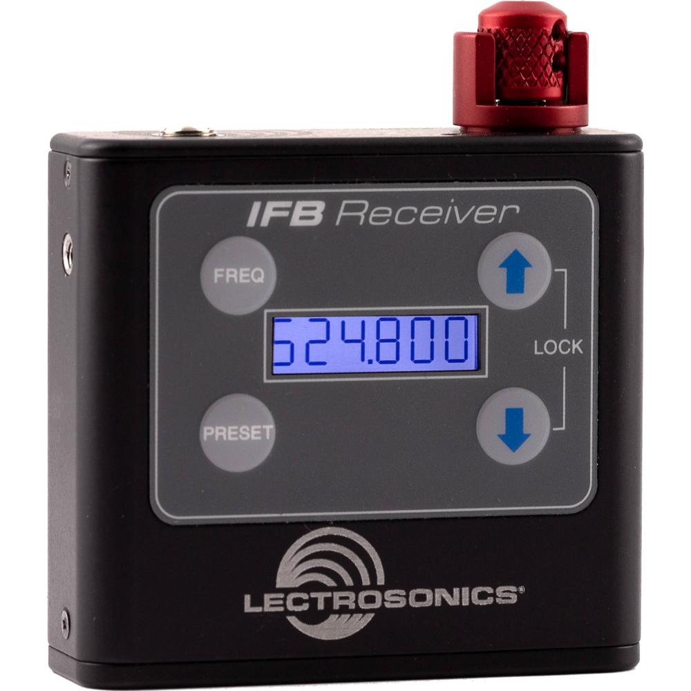 Receptor IFB Lectrosonics IFBR1B Bodypack (VHF: 174 a 216 MHz) - Monitoreo IFB para Talento y Equipo