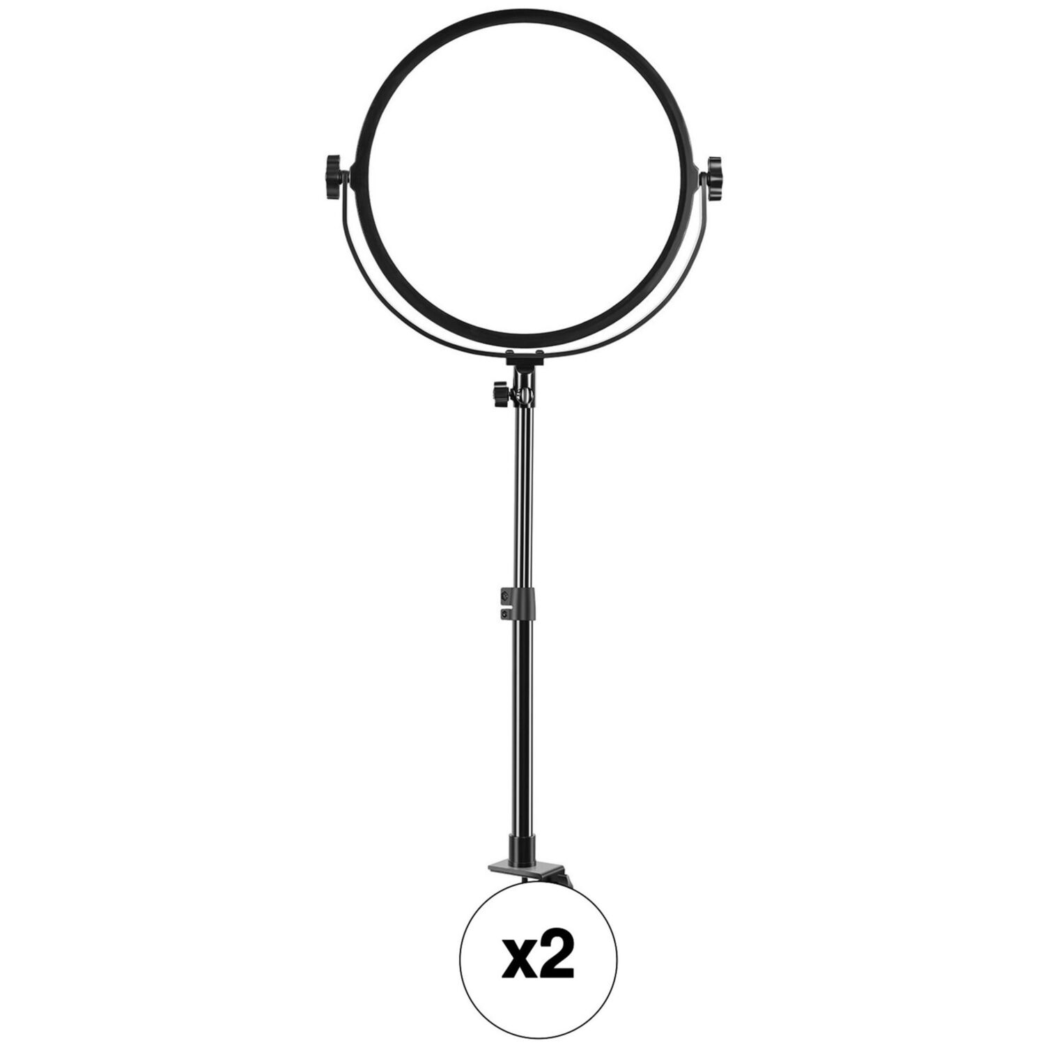 Panel de Luz de Video Suave Led Gvm Bi Color Edge Paquete de 2