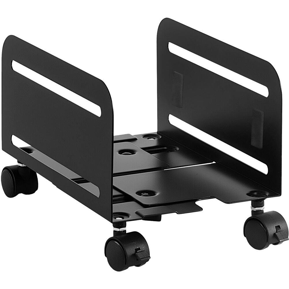 Soporte de Cpu de Metal Mount It! con 4 Ruedas Giratorias Negro 1682965-REG Soporte de Cpu de Metal Mount It! con 4 Ruedas Giratorias Negro 1682965-REG