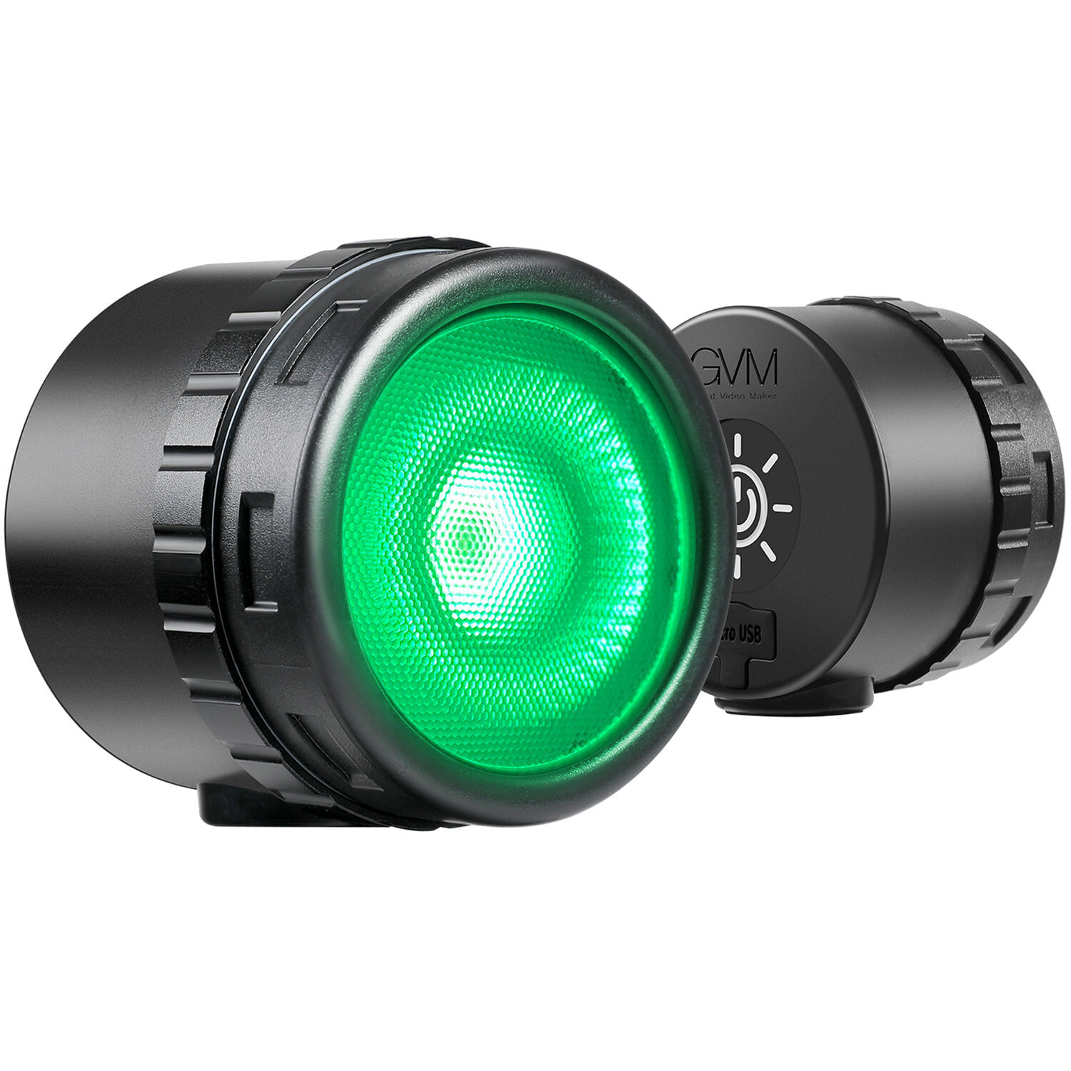 Luz de Cámara Gvm Mini Waterproof Rgb Led