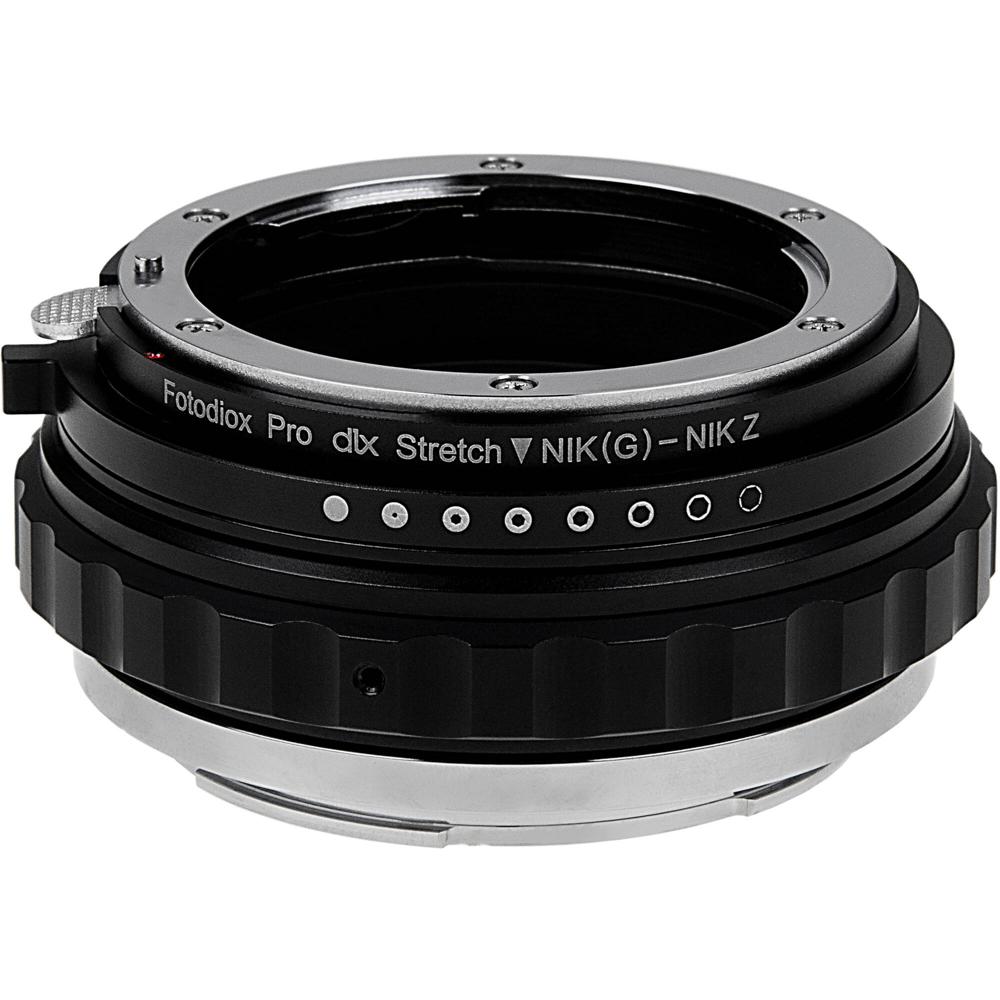 Adaptador FotodioX DLX Stretch para Lentes G-Type de Cámaras Nikon F a Cámaras Nikon Z 1820983-REG Adaptador FotodioX DLX Stretch para Lentes G-Type de Cámaras Nikon F a Cámaras Nikon Z 1820983-REG