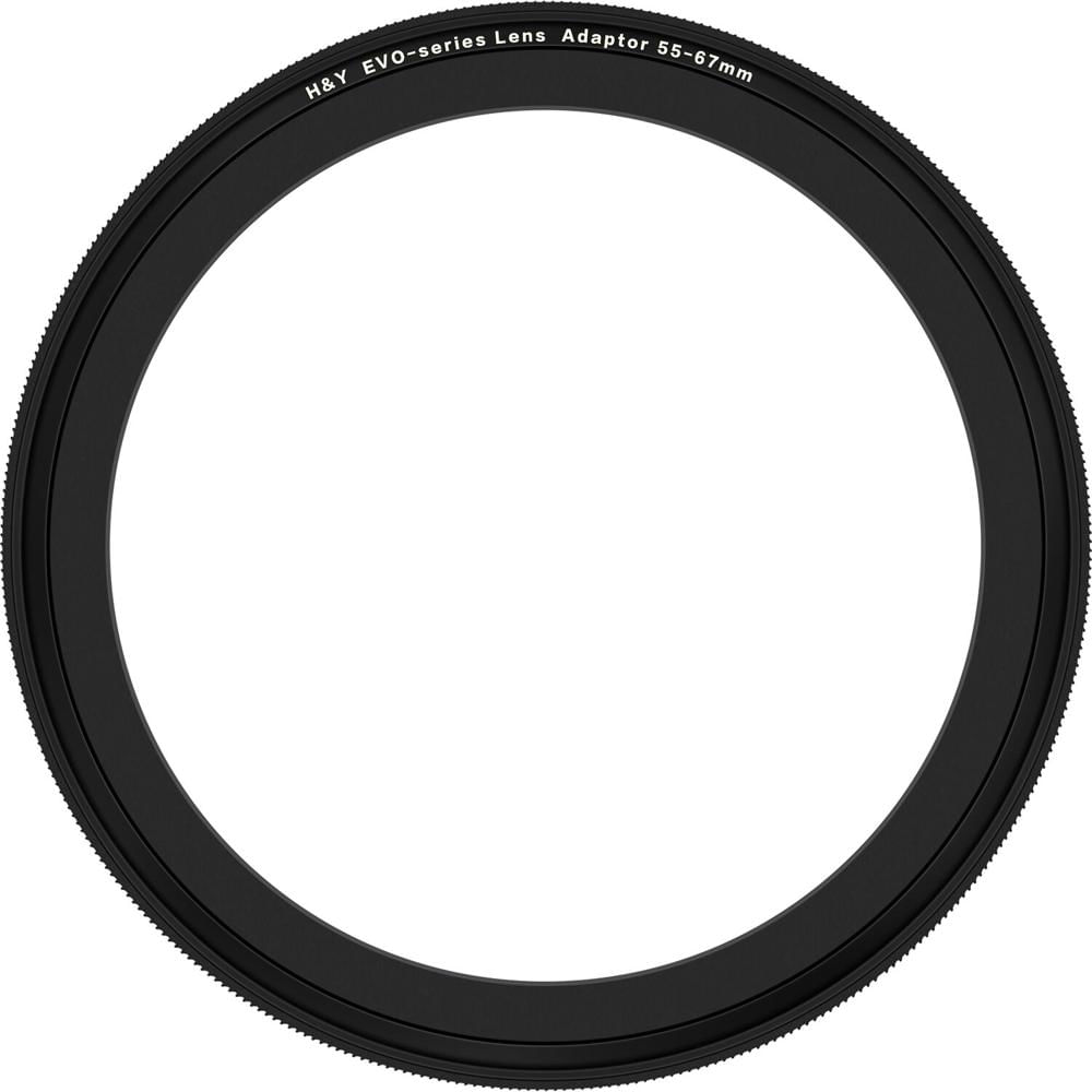 Anillo Adaptador H&Y Filters Evo-Series 55-67mm de Aluminio para Filtros de 67mm, Ideal para Video y 1813139-REG Anillo Adaptador H&Y Filters Evo-Series 55-67mm de Aluminio para Filtros de 67mm, Ideal para Video y 1813139-REG
