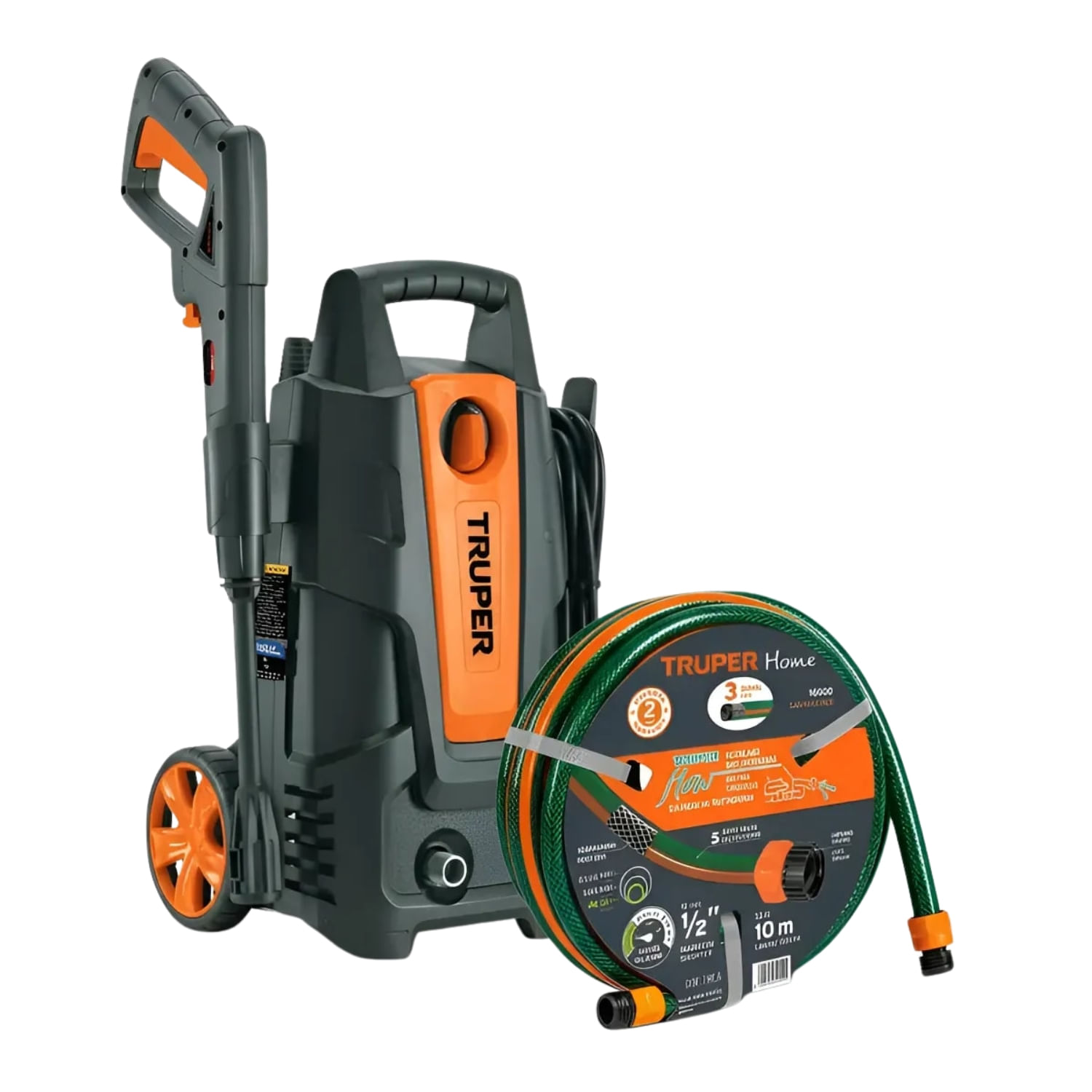 Hidrolavadora Portatil Truper Truper 1500 PSI - Manguera 10 metros 102095-16050