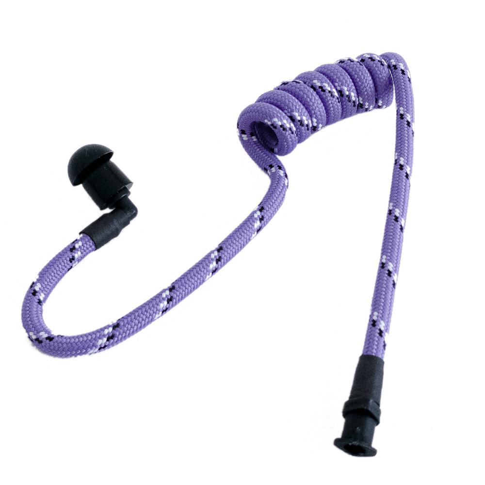 ON SET HEADSETS Tubeez (Púrpura Índigo) - Auricular con Earpiece de Walkie Talkie Roseteado, Tela qu 1811234-REG ON SET HEADSETS Tubeez (Púrpura Índigo) - Auricular con Earpiece de Walkie Talkie Roseteado, Tela qu 1811234-REG