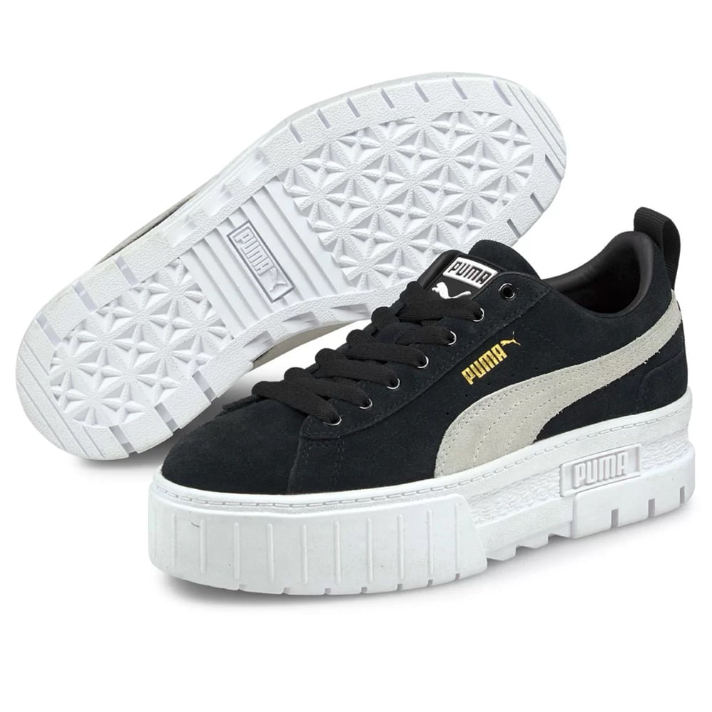 ZAPATILLAS URBANAS PARA MUJER PUMA MAYZE 380784-01 Negro Talla 39 ZAPATILLAS URBANAS PARA MUJER PUMA MAYZE 380784-01 Negro Talla 39