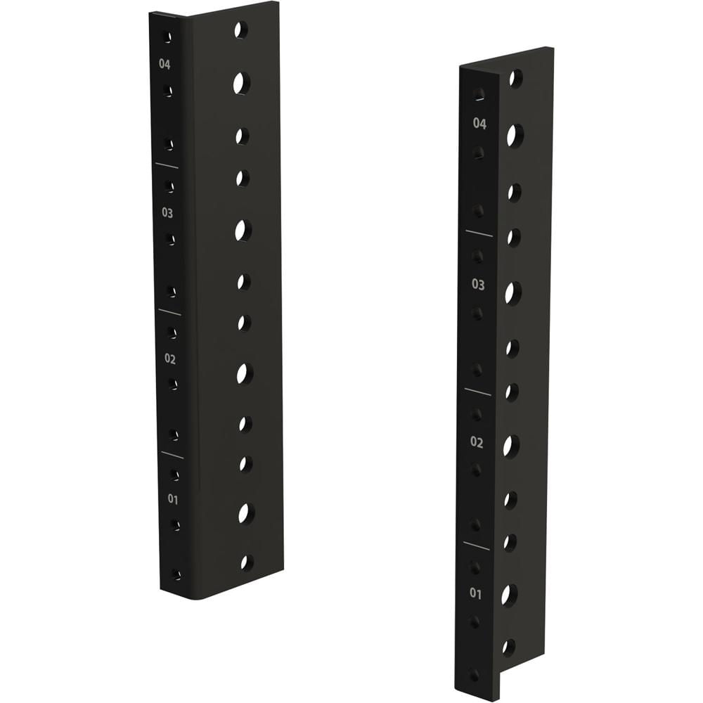 Soporte Gator Rack Rail para Cases Rackmount de 8 RU (Par) - Construcción de Acero de 16 Gauge, Perf 1352420-REG Soporte Gator Rack Rail para Cases Rackmount de 8 RU (Par) - Construcción de Acero de 16 Gauge, Perf 1352420-REG