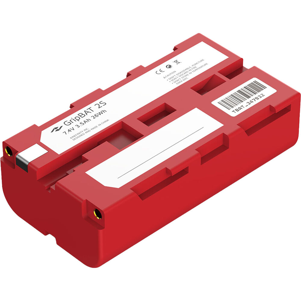 Batería Kinefinity GripBAT 2S L-Series - 3500mAh, 26Wh, Protección de Corriente, Voltaje y Temperatu 1676792-REG Batería Kinefinity GripBAT 2S L-Series - 3500mAh, 26Wh, Protección de Corriente, Voltaje y Temperatu 1676792-REG