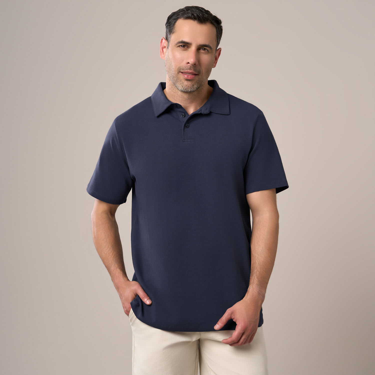 Polo Hombre Jersey Solido Madison