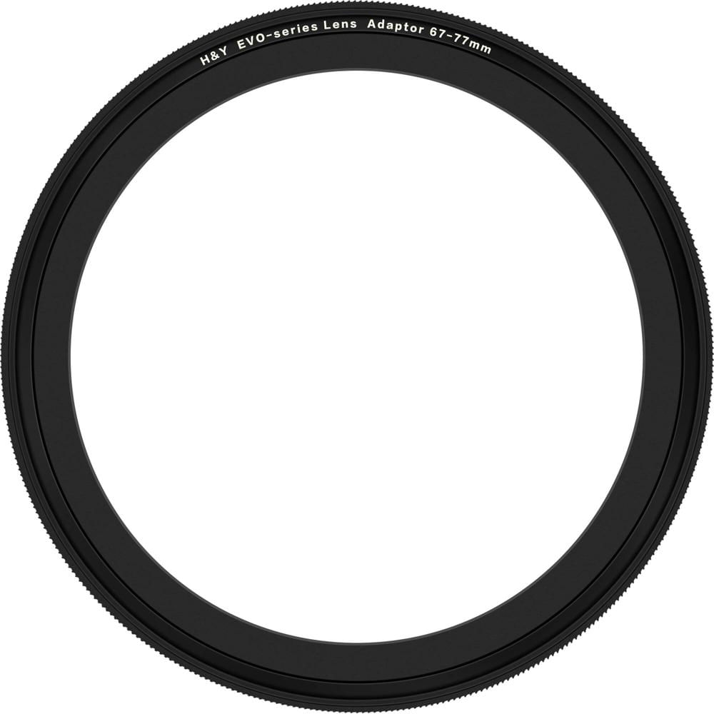 Anillo Adaptador H&Y Filters Evo-Series 67-77mm de Aluminio para Filtros de 77mm, Ideal para Video y 1813149-REG Anillo Adaptador H&Y Filters Evo-Series 67-77mm de Aluminio para Filtros de 77mm, Ideal para Video y 1813149-REG